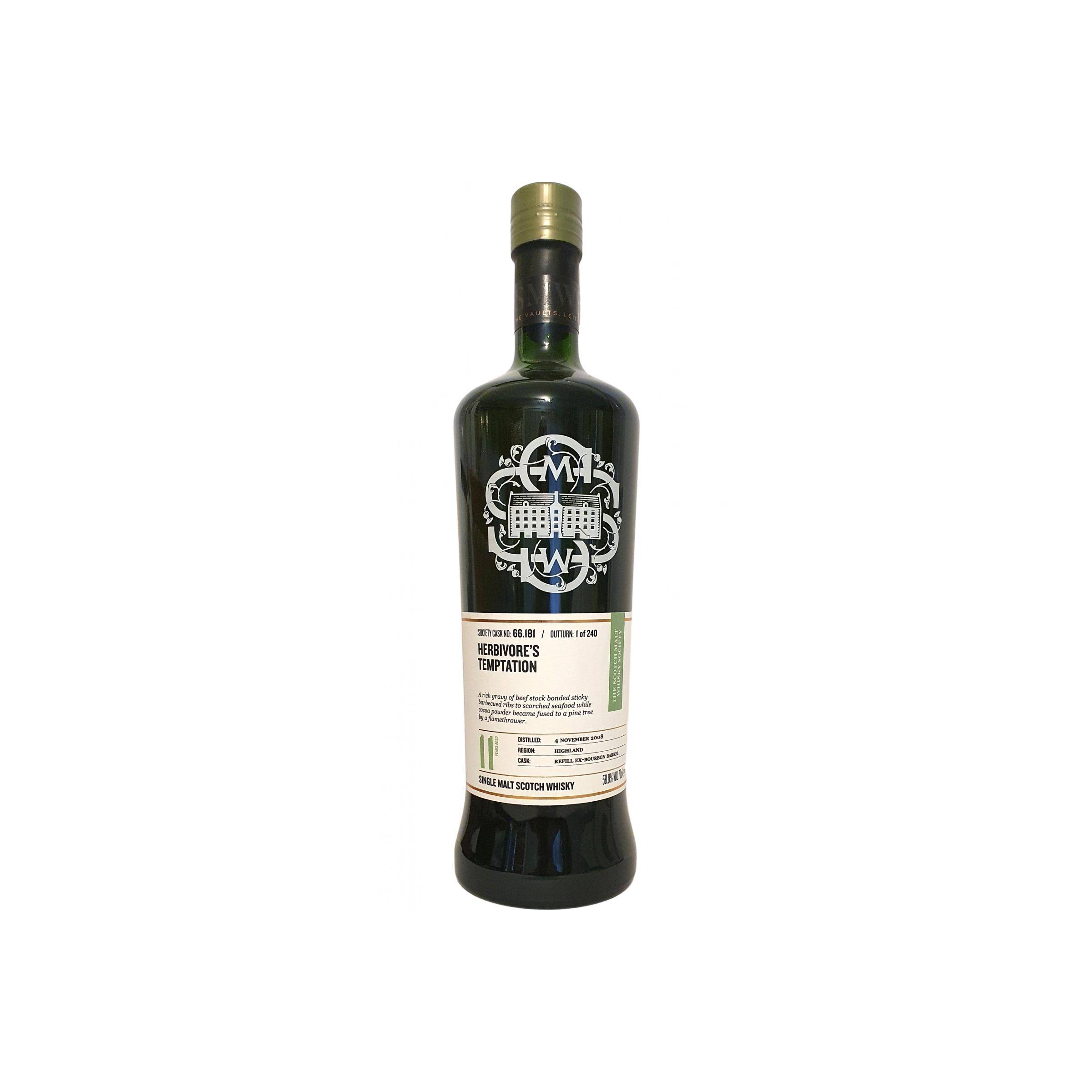The Scotch Malt Whisky Society 2008 11 Years Single Malt Whisky