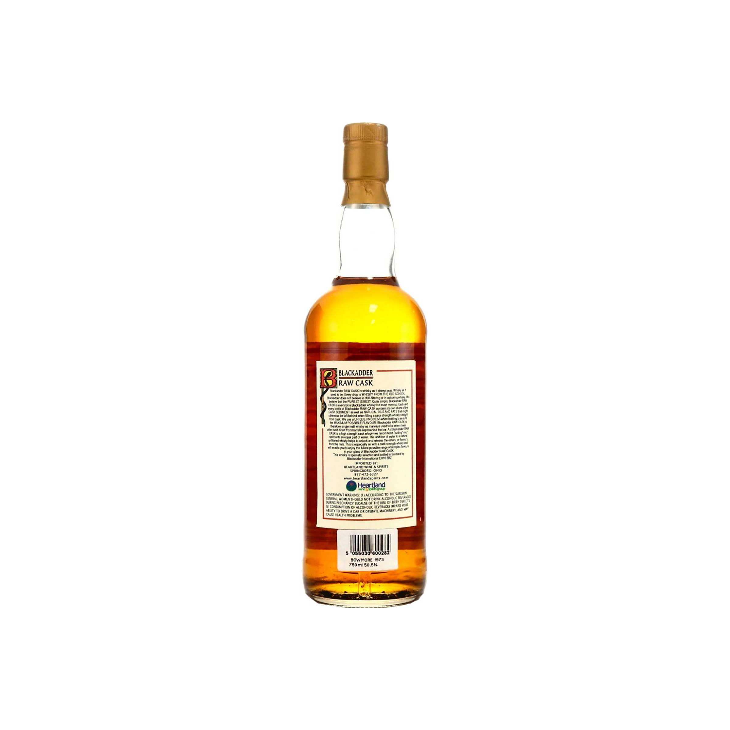 Bowmore Raw Cask 1973 27 Years Single Malt Whisky 2