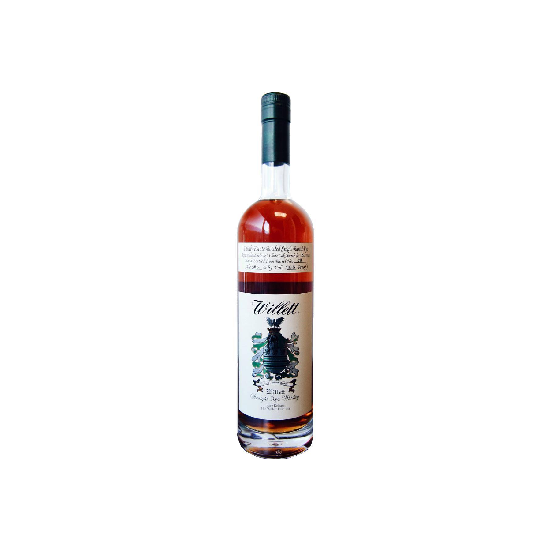 Willett 8 Years Rye Whisky