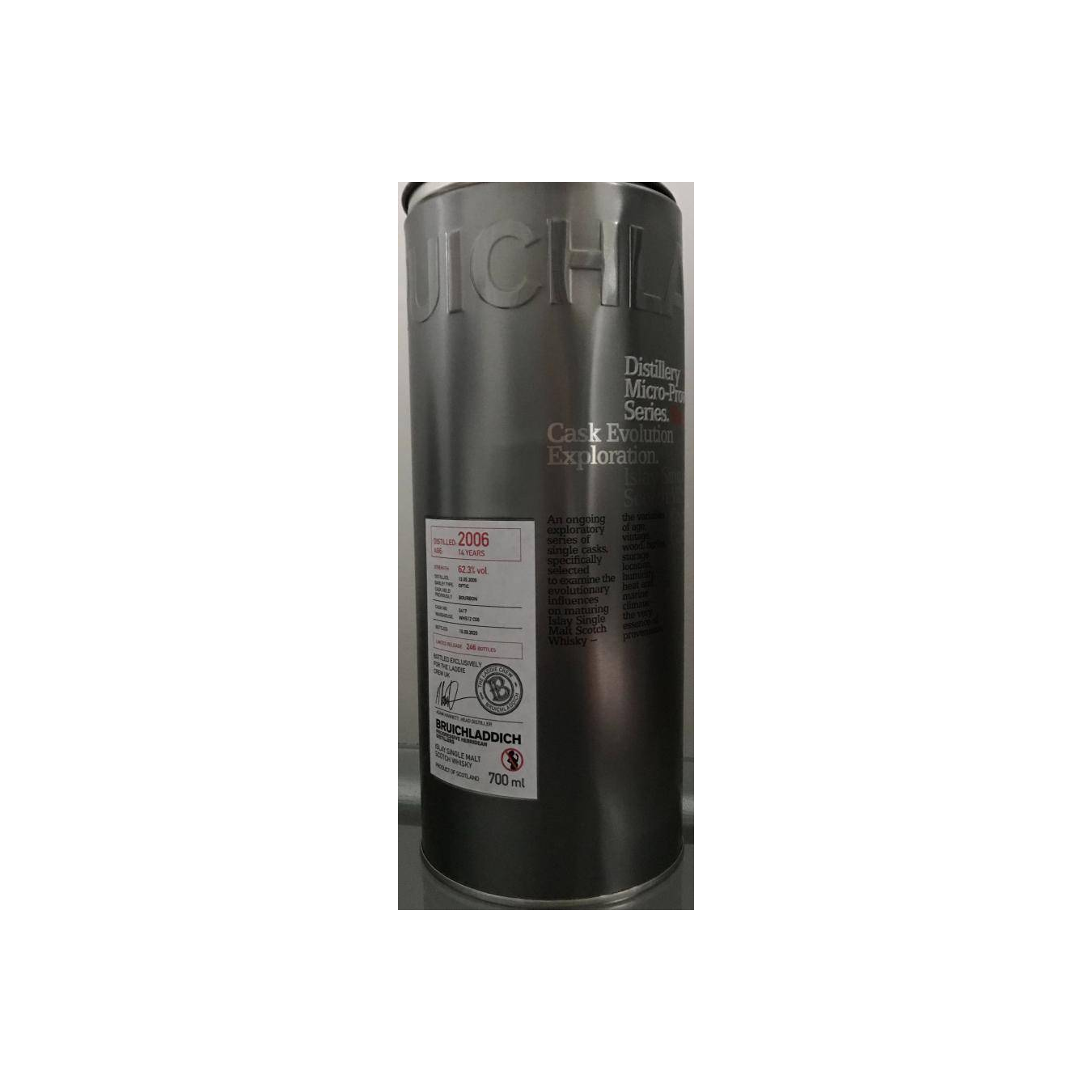 Bruichladdich 2006 14 Years Single Malt Whisky 3