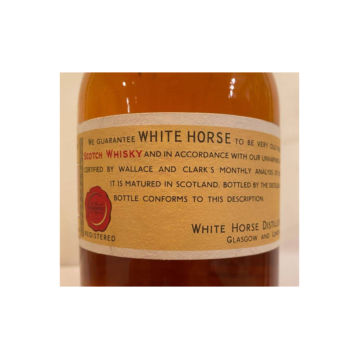 White Horse 1964 Blended Whisky 3
