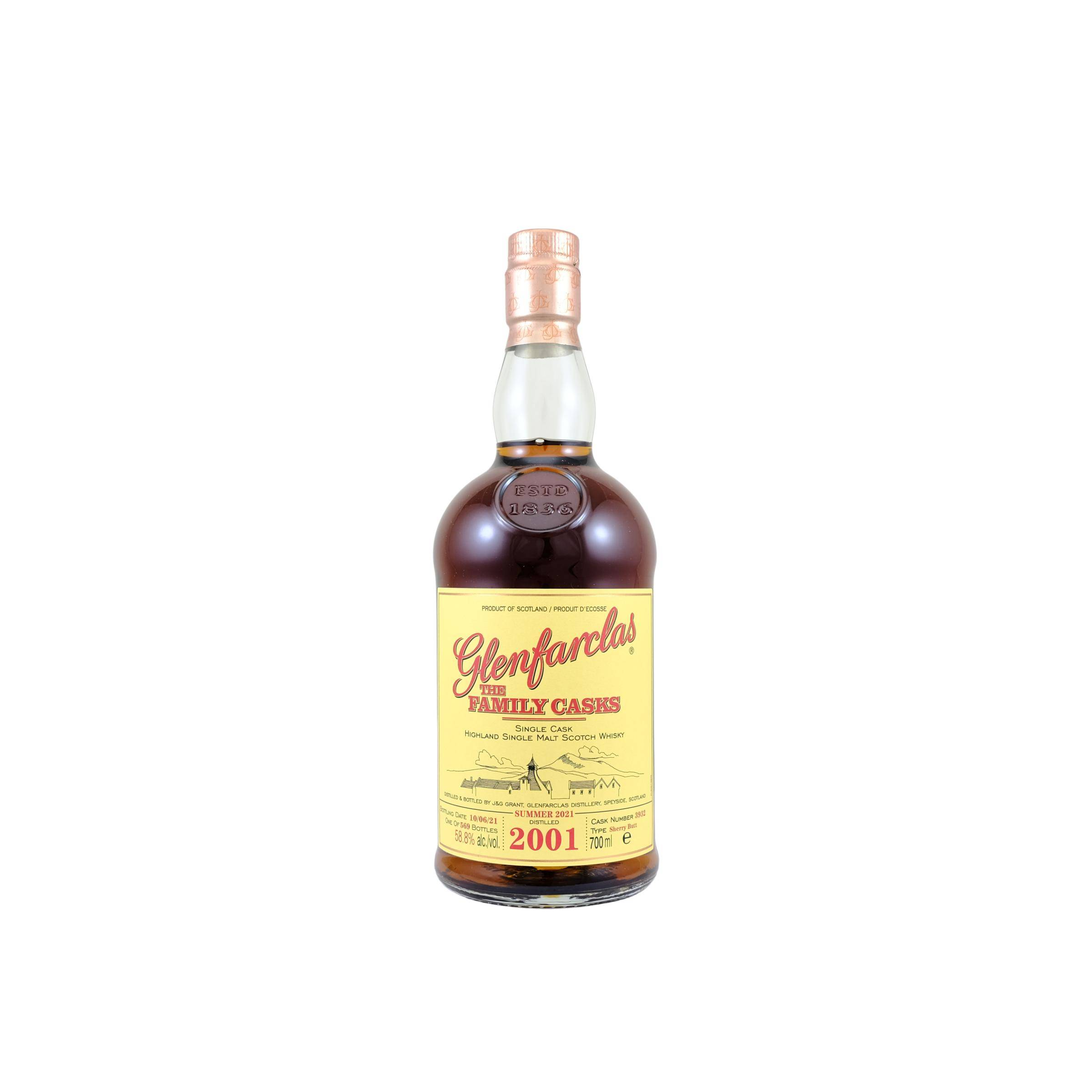 Glenfarclas 2001 19 Years Single Malt Whisky