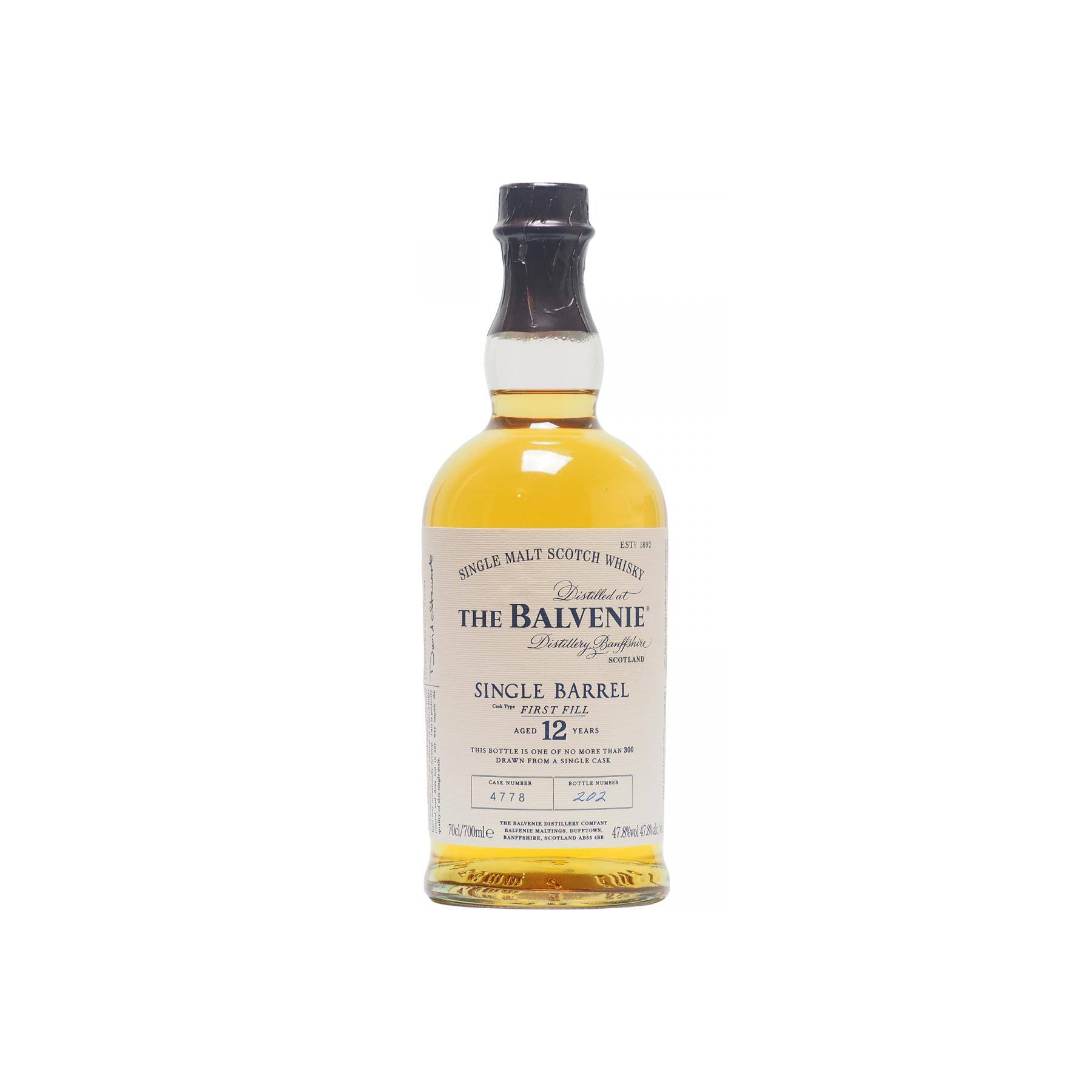 The Balvenie Single Cask 12 Years Single Malt Whisky