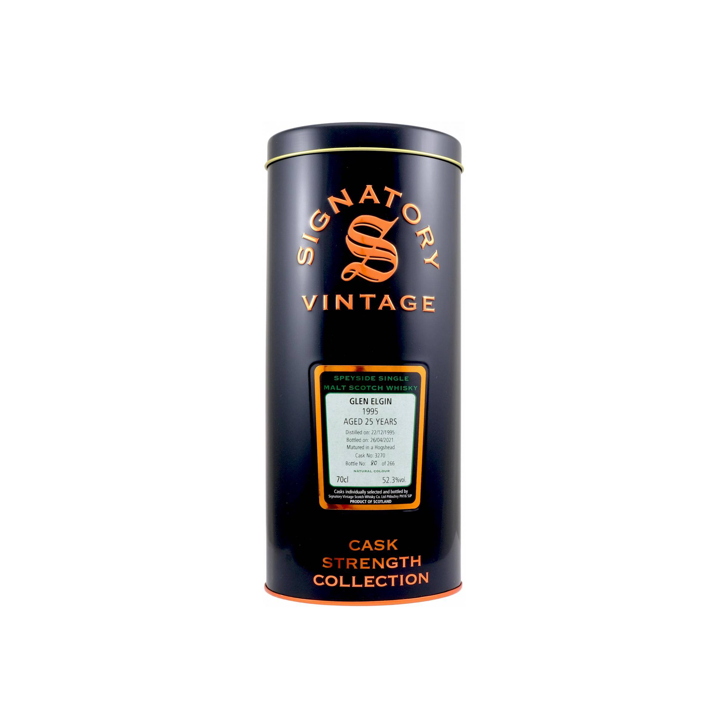 Glen Elgin 1995 25 Years Single Malt Whisky 2