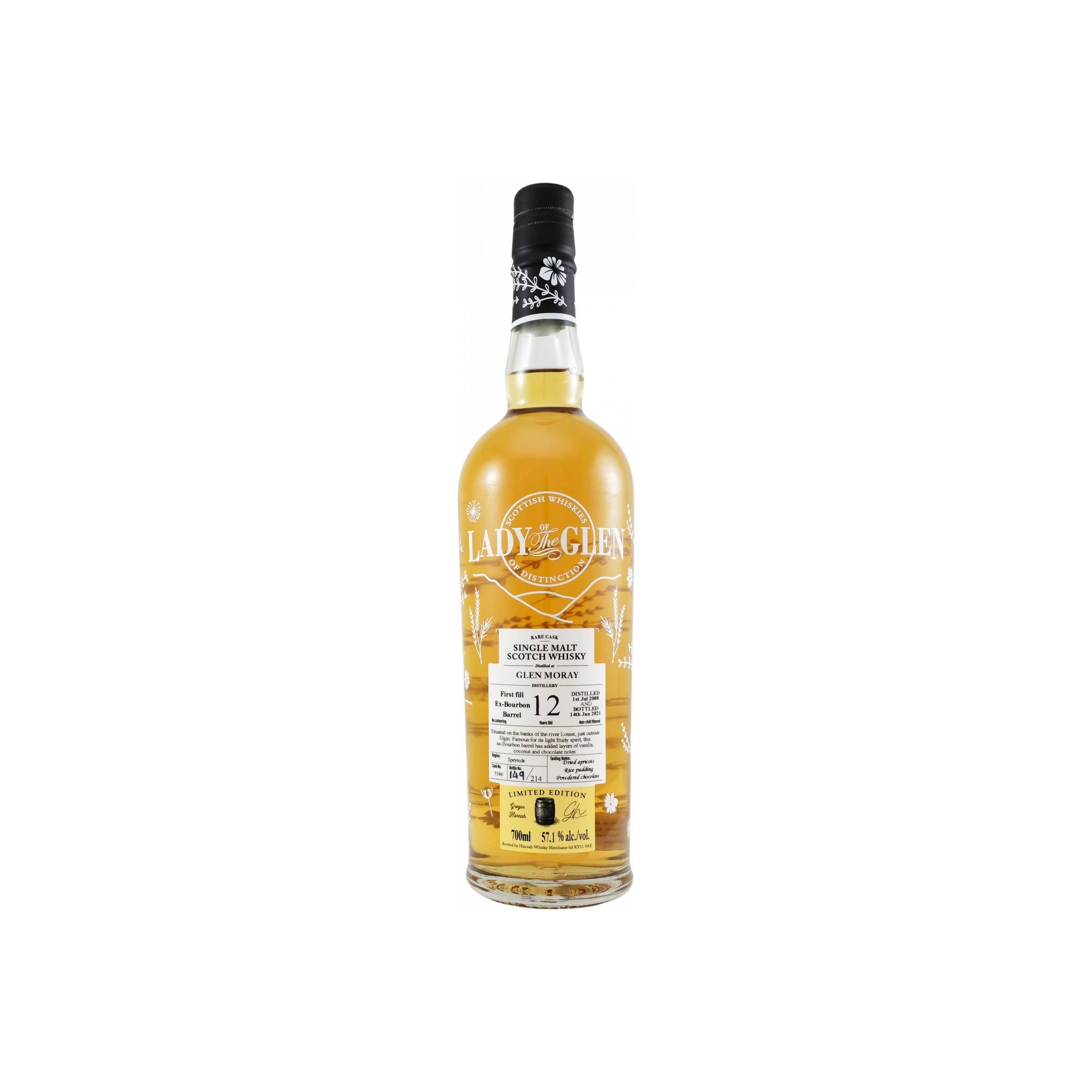 Glen Moray Limited Edition 2008 12 Years Single Malt Whisky