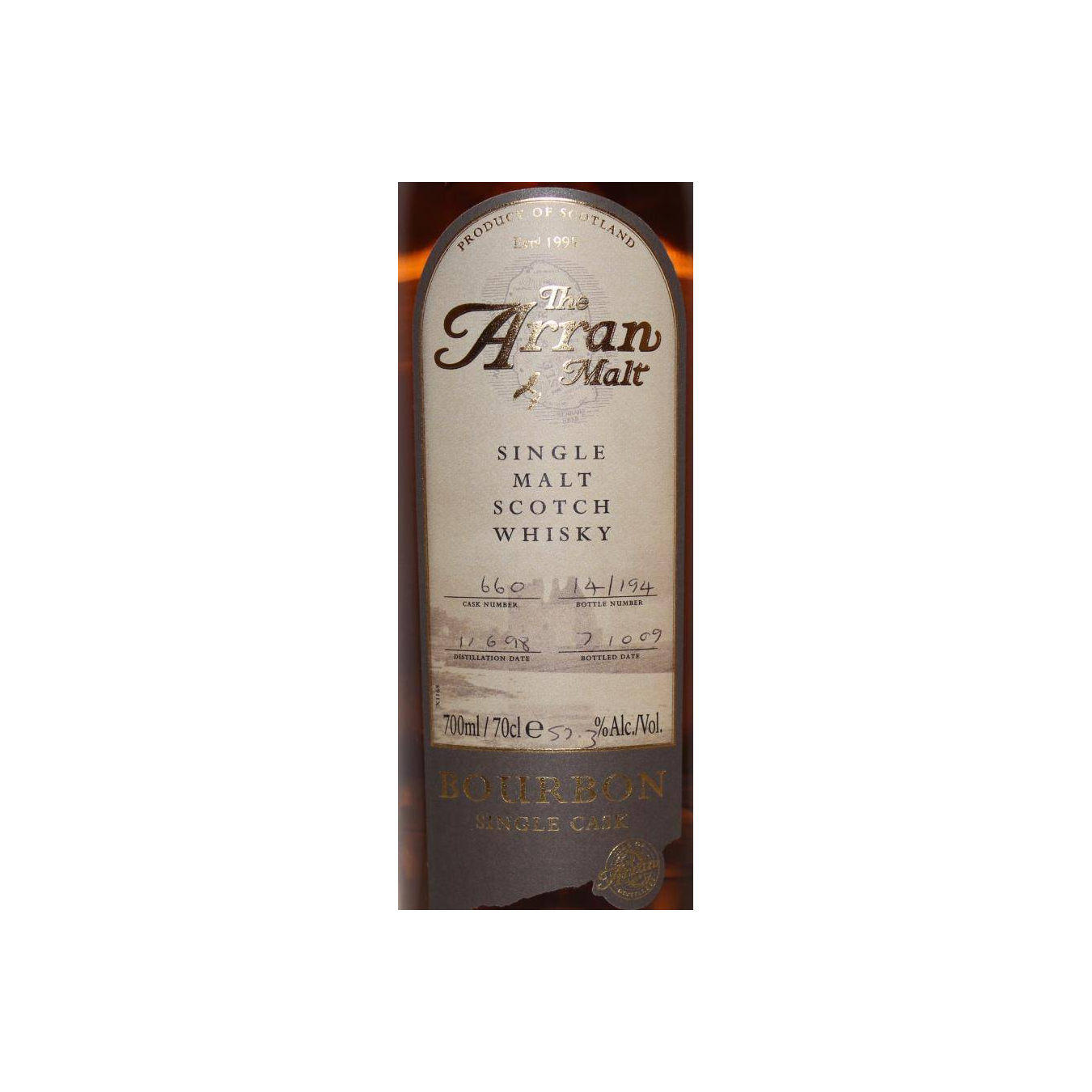 Arran 1998 11 Years Single Malt Whisky 2