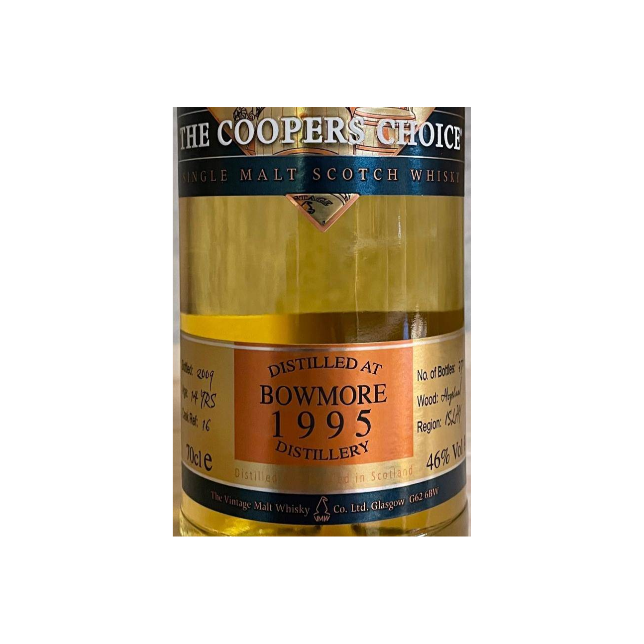 Bowmore 1995 14 Years Single Malt Whisky 2