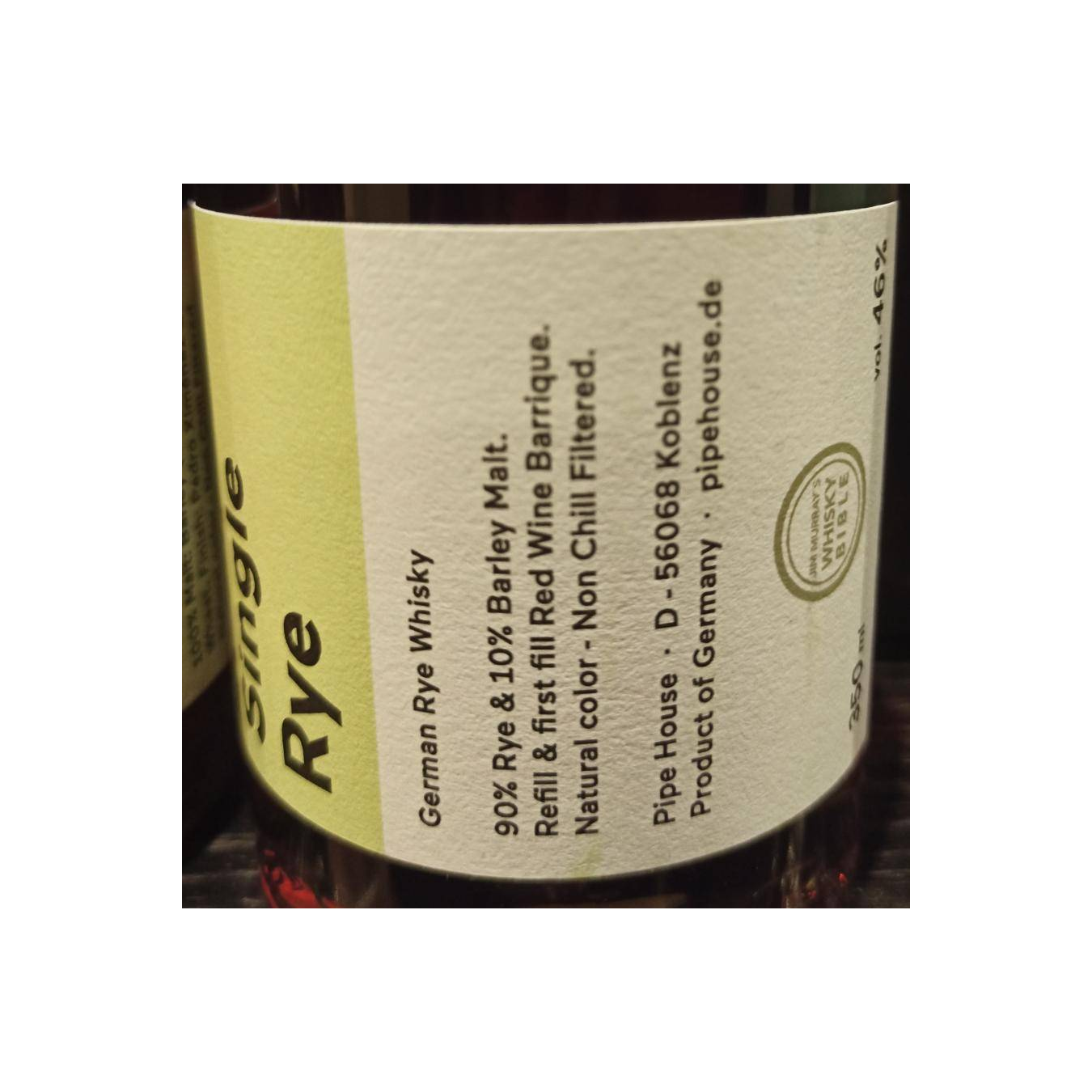 Signature Single Rye