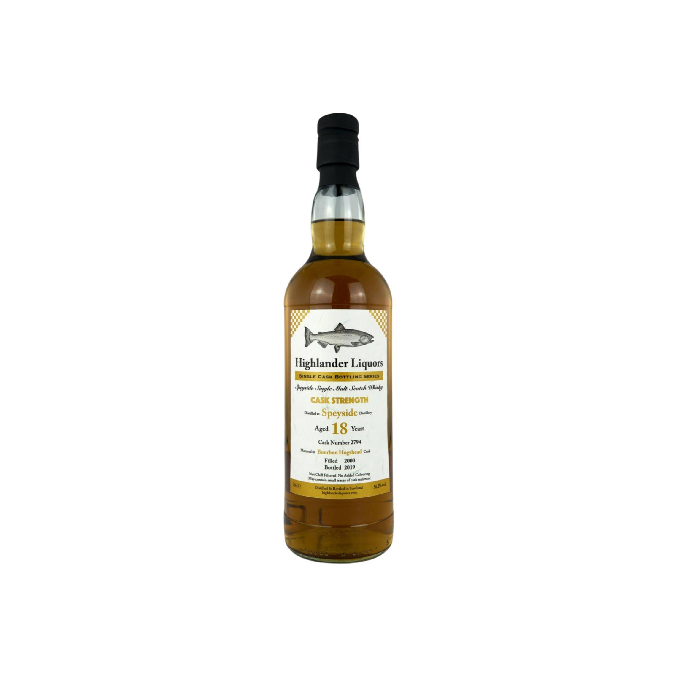 Spey 2000 18 Years Single Malt Whisky