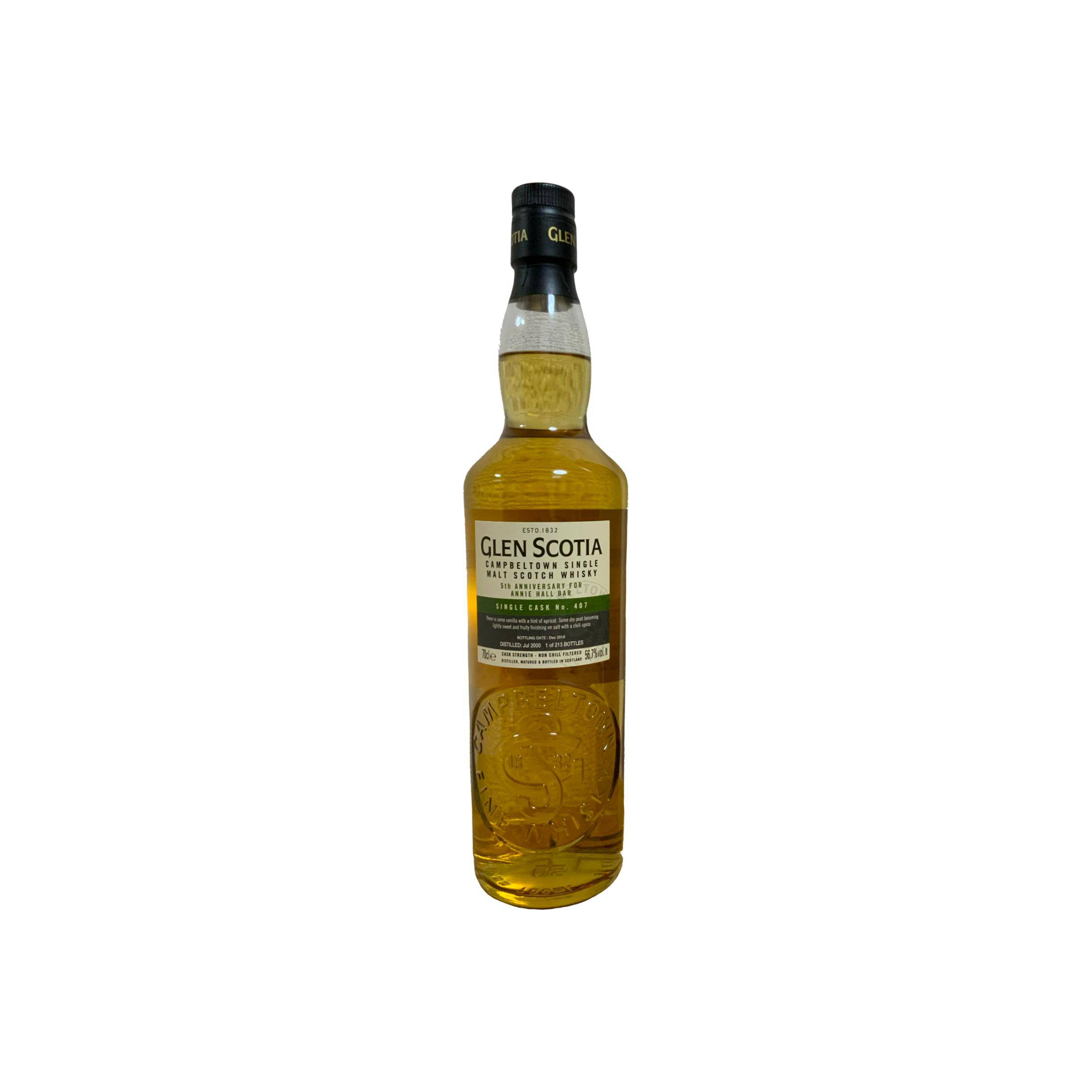 Glen Scotia Single Cask 2000 19 Years Single Malt Whisky
