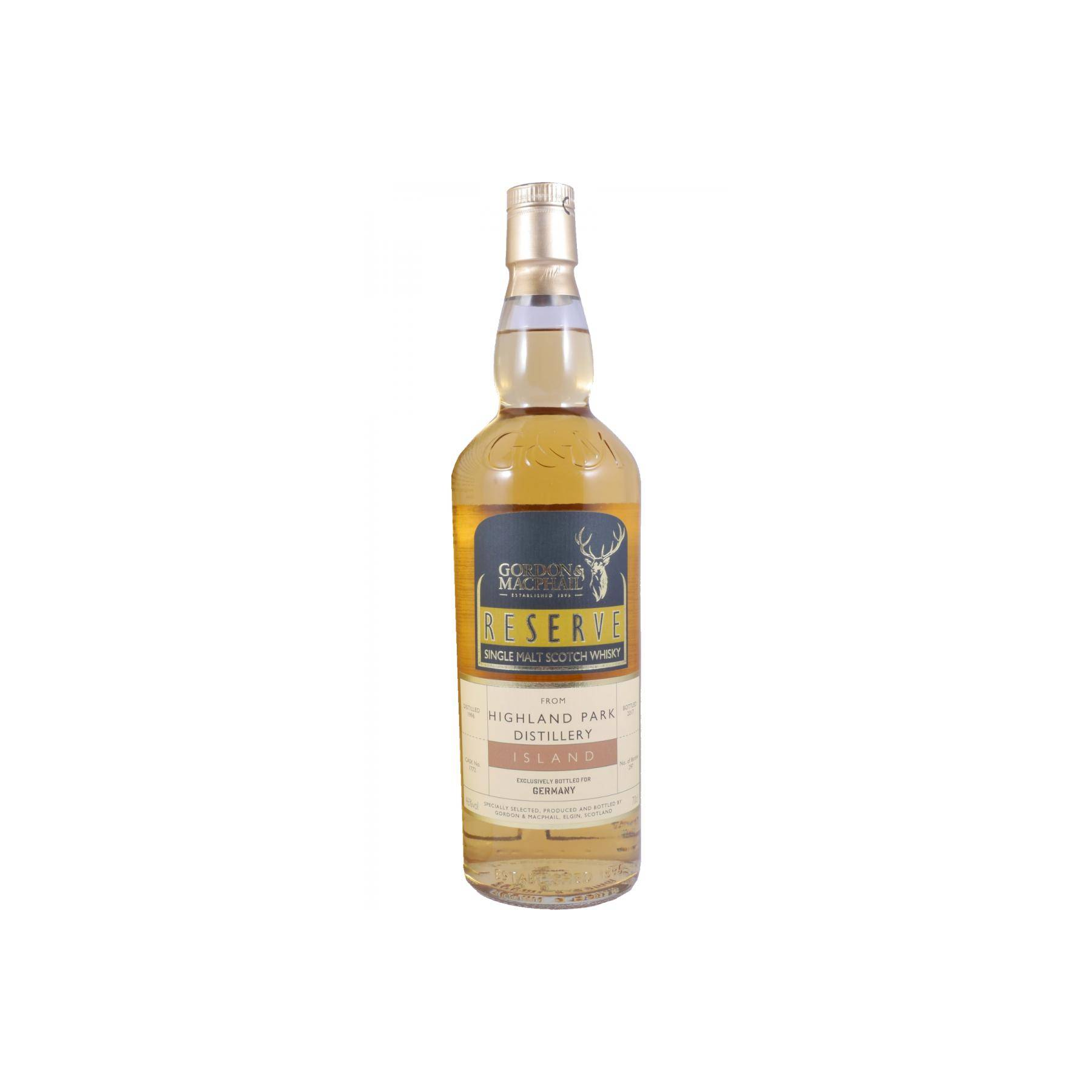 Highland Park Reserve 1996 21 Years Single Malt Whisky