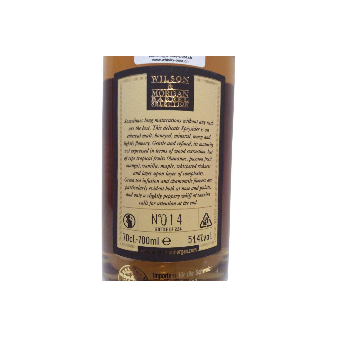 Glenburgie Barrel Selection 1995 25 Years Single Malt Whisky 3