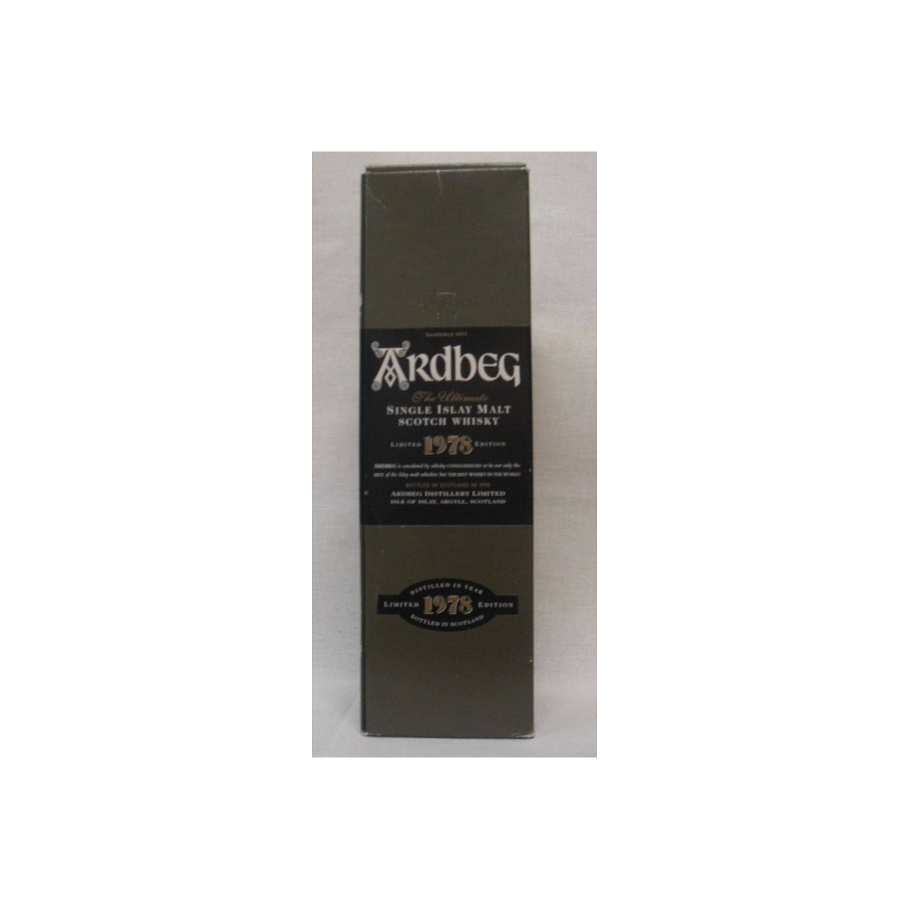Ardbeg 1978 20 Years Single Malt Whisky 2