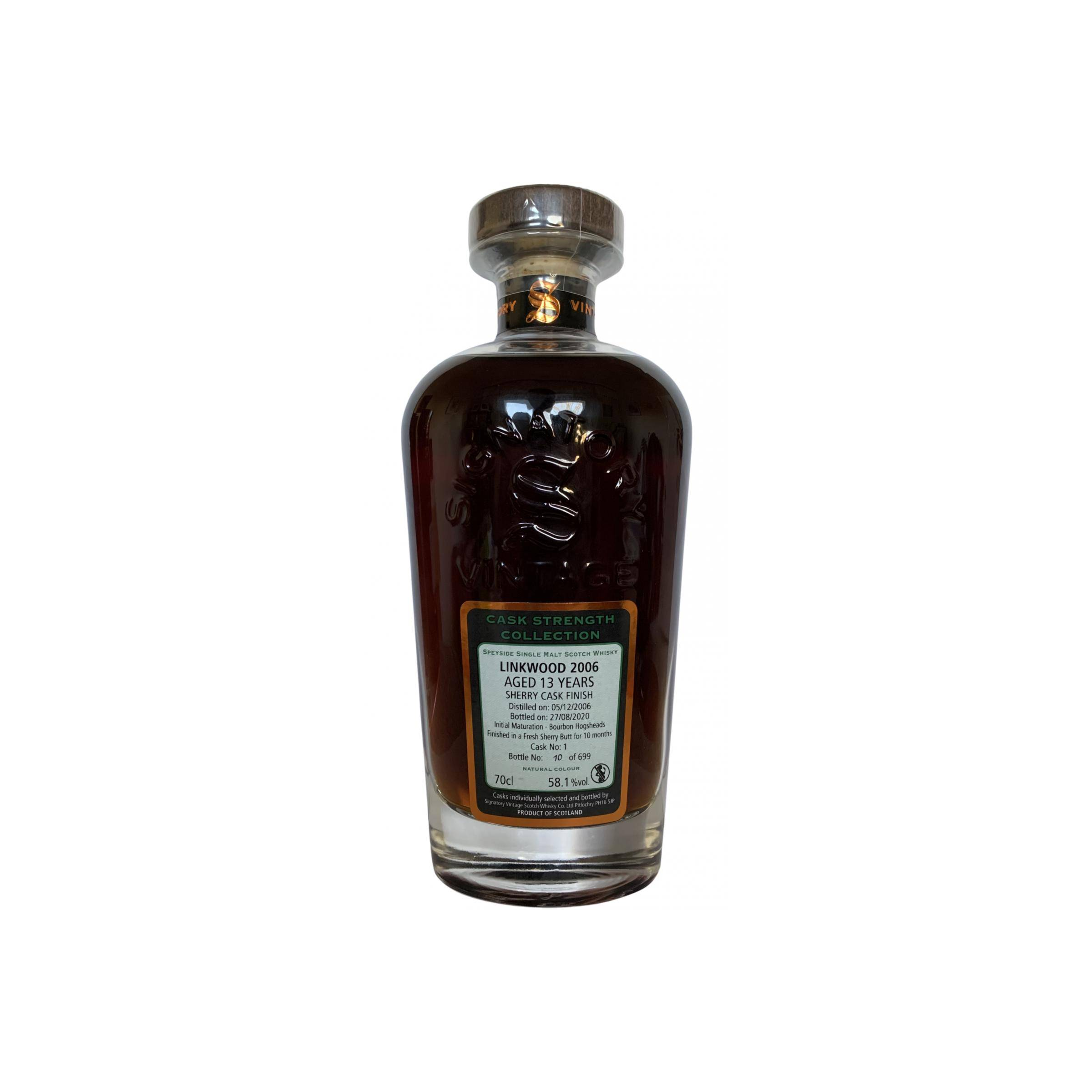 Linkwood Cask Strength Collection 2006 13 Years Single Malt Whisky