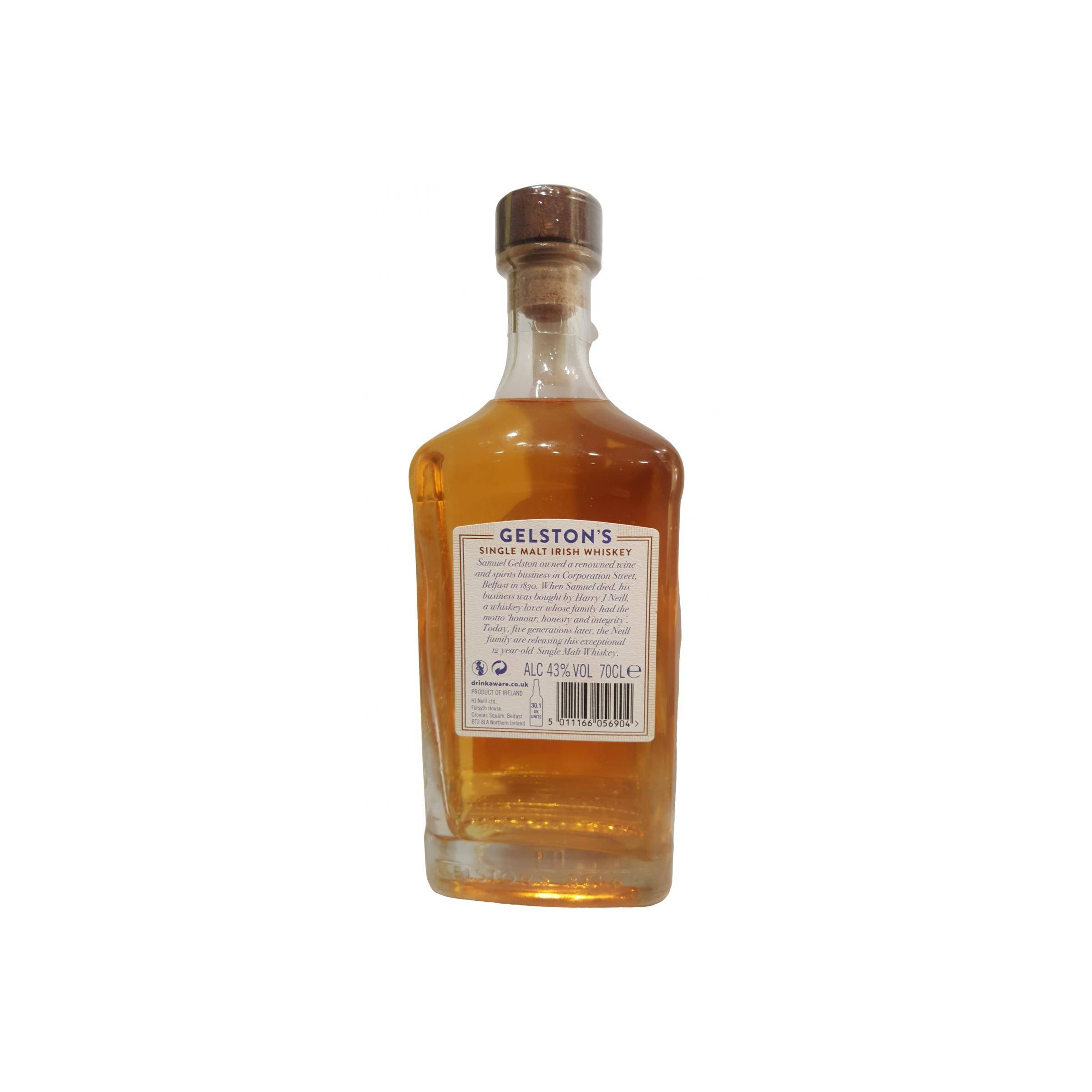 Gelston's 12 Years Single Malt Whisky 2