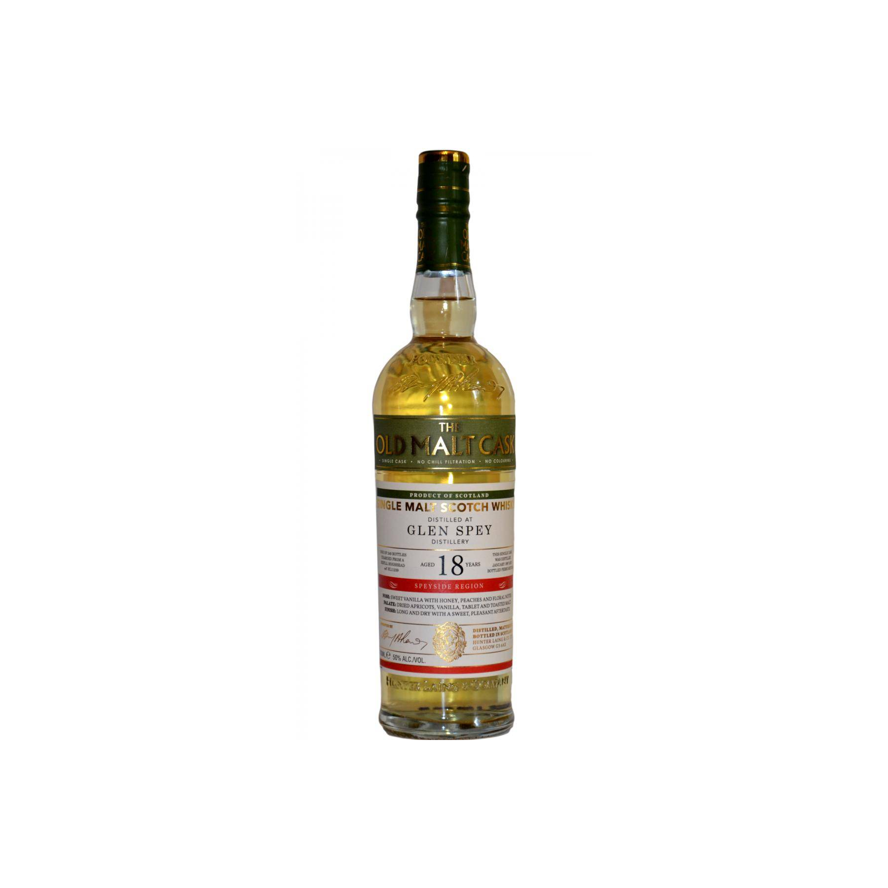 Glen Spey Old Malt Cask 1997 18 Years Single Malt Whisky