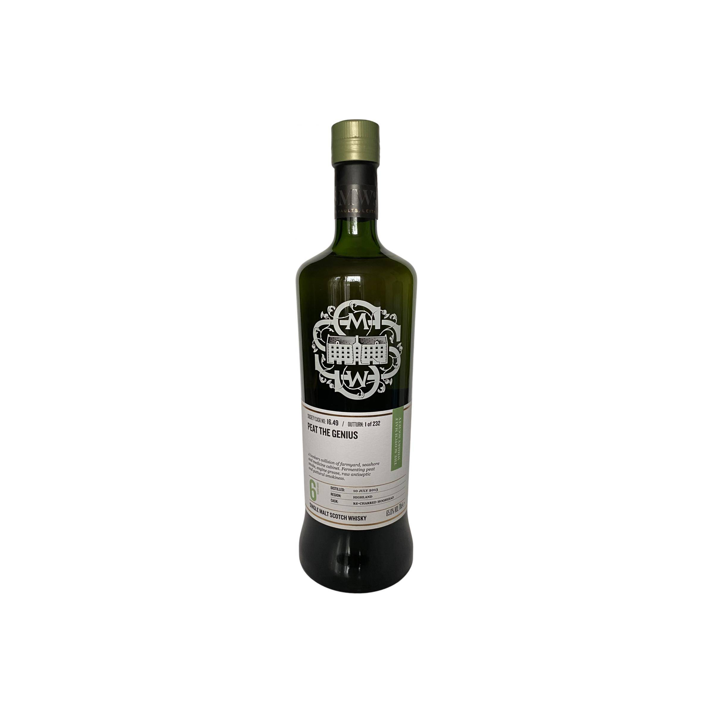 The Scotch Malt Whisky Society 2013 6 Years Single Malt Whisky