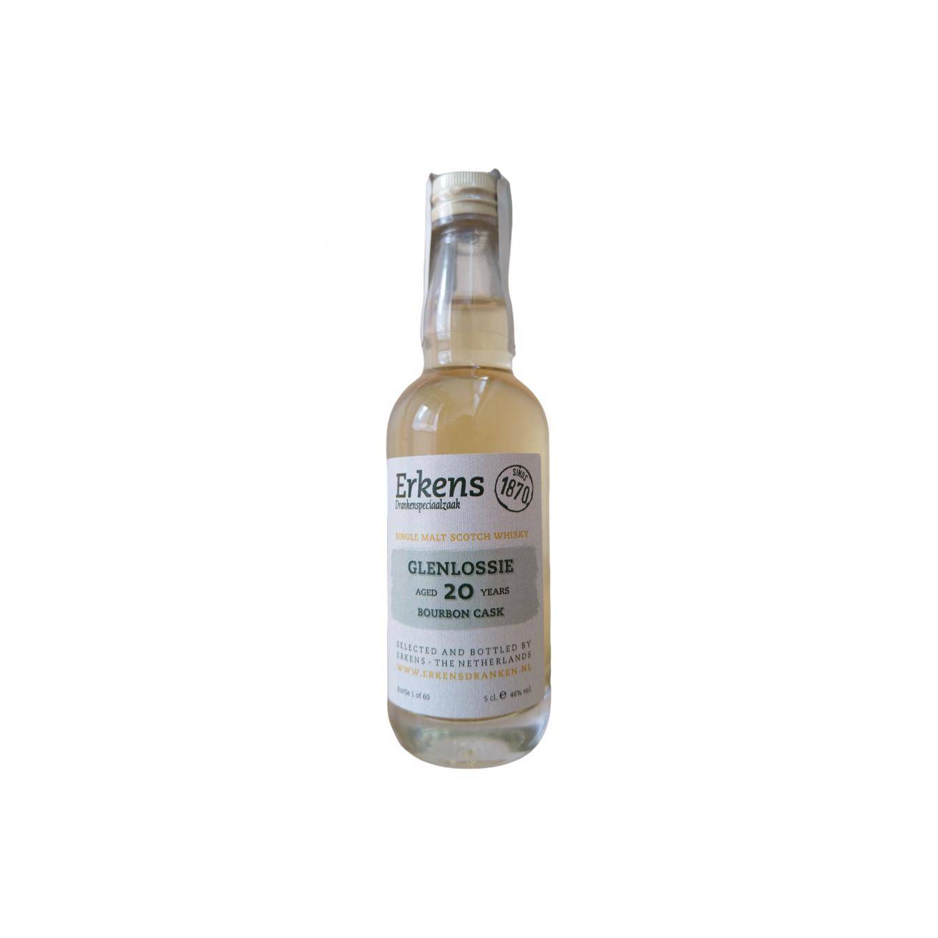 Glenlossie Miniature 20 Years Single Malt Whisky 2