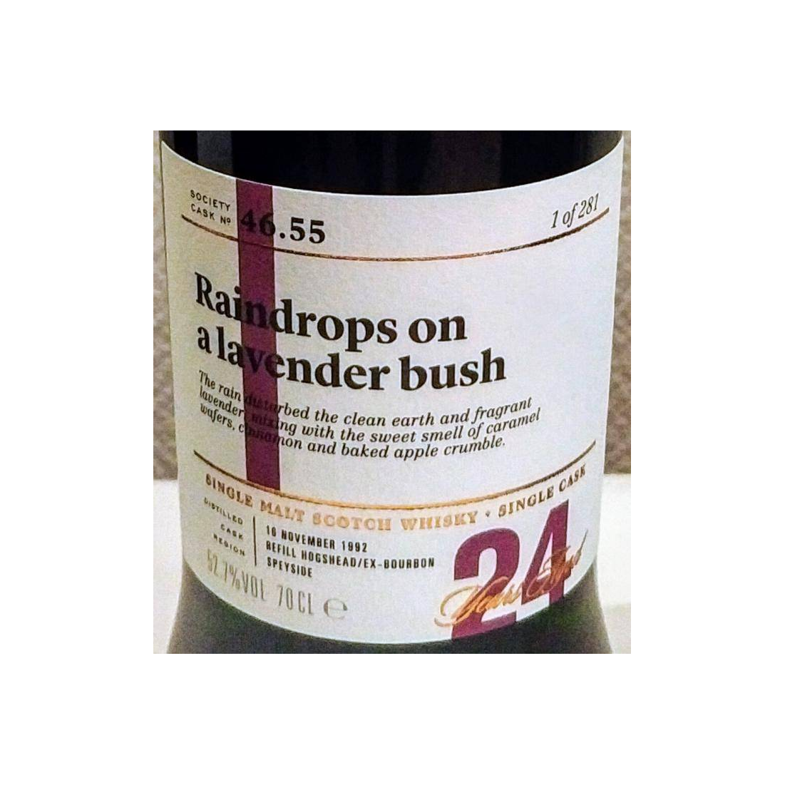 The Scotch Malt Whisky Society 1992 24 Years Single Malt Whisky 2