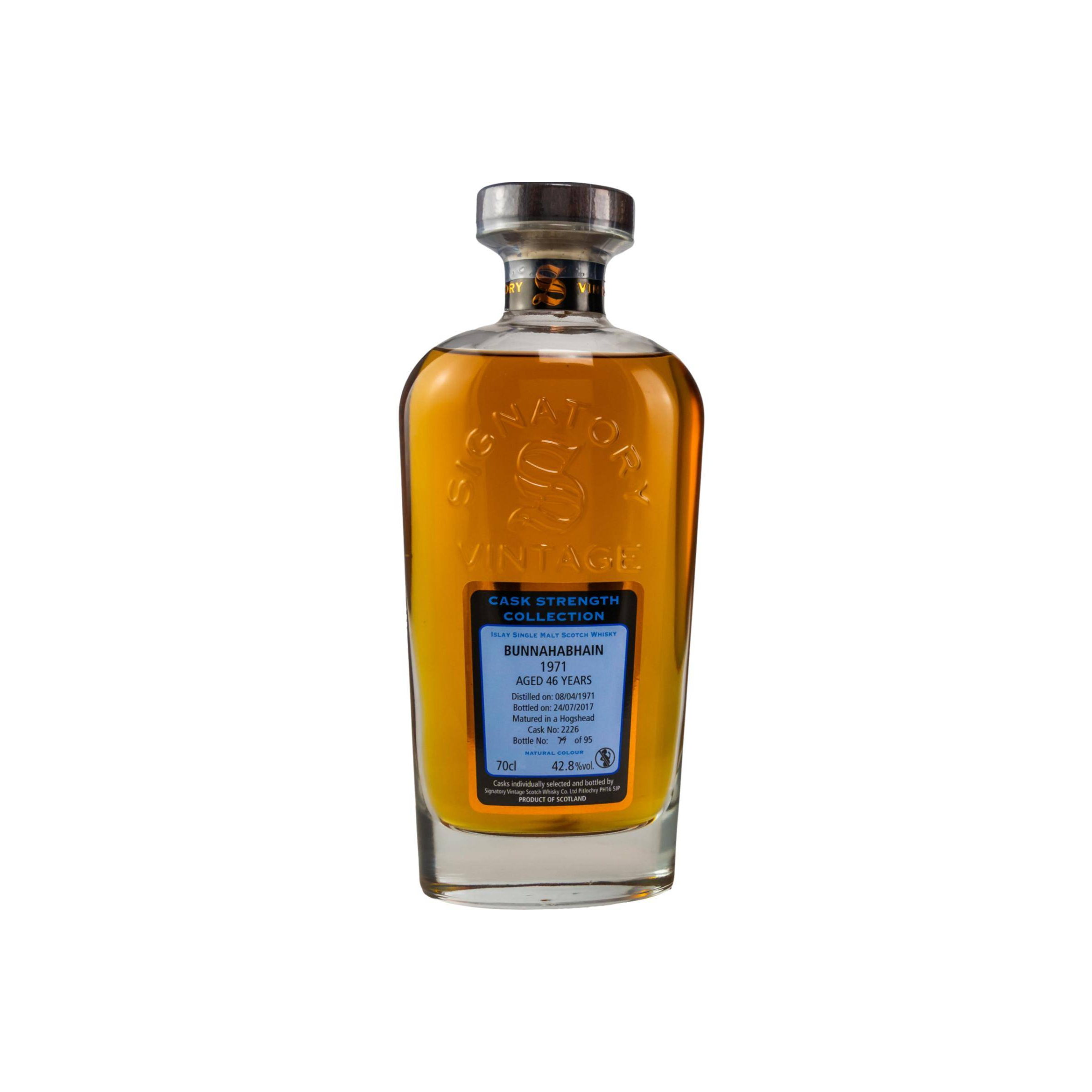 Bunnahabhain 1971 46 Years Single Malt Whisky