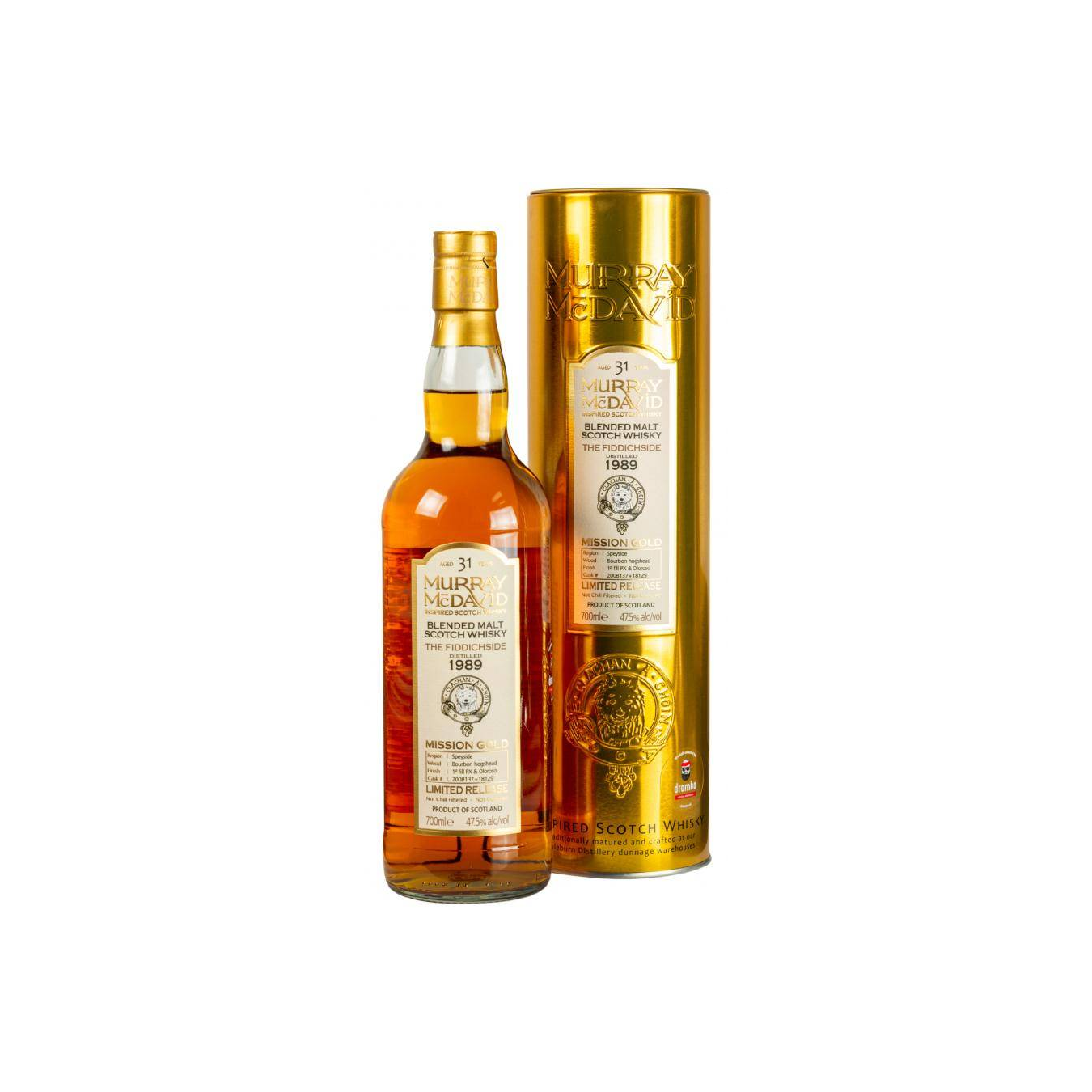 Murray McDavid 1989 31 Years Blended Malt Whisky 3