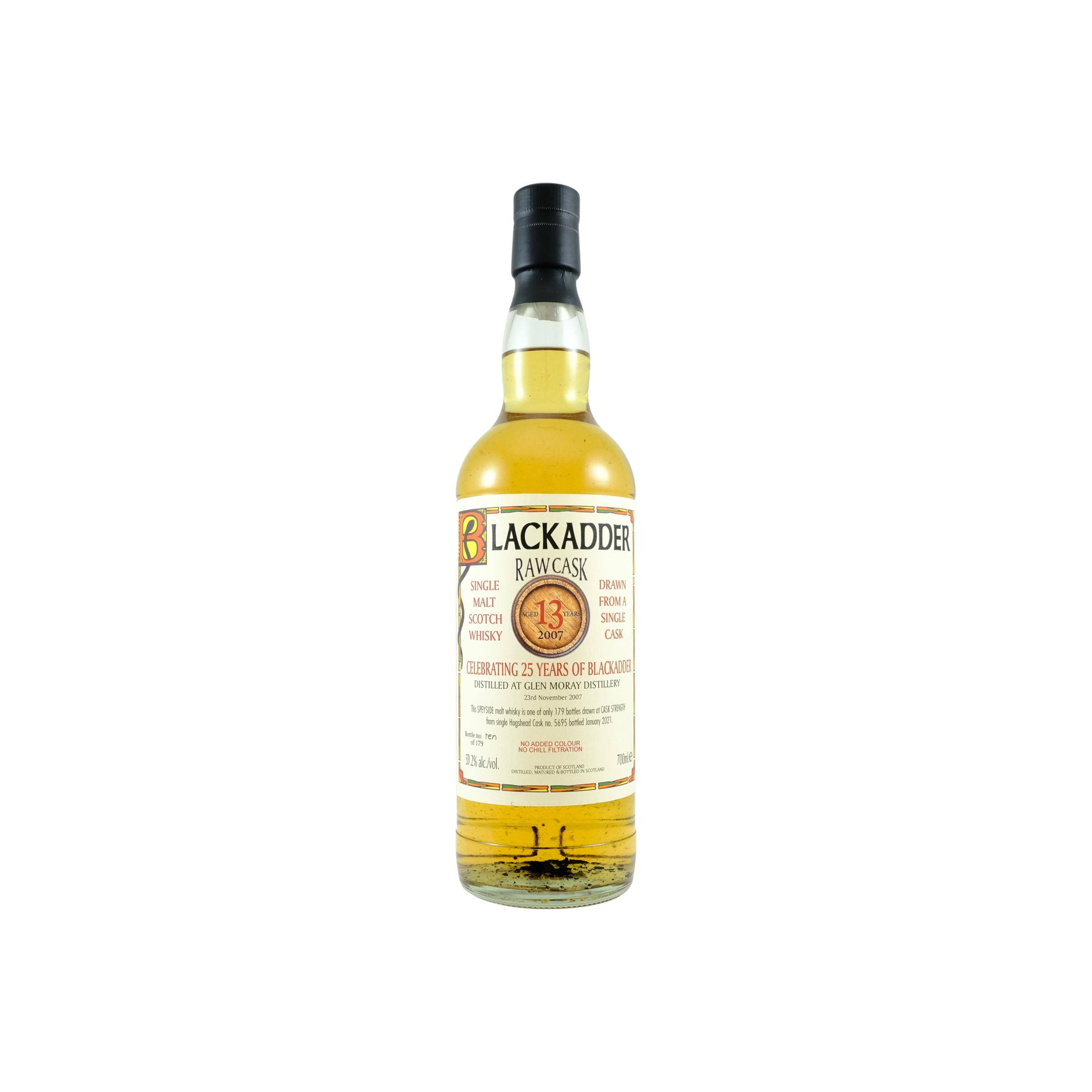 Glen Moray Raw Cask 2007 13 Years Single Malt Whisky