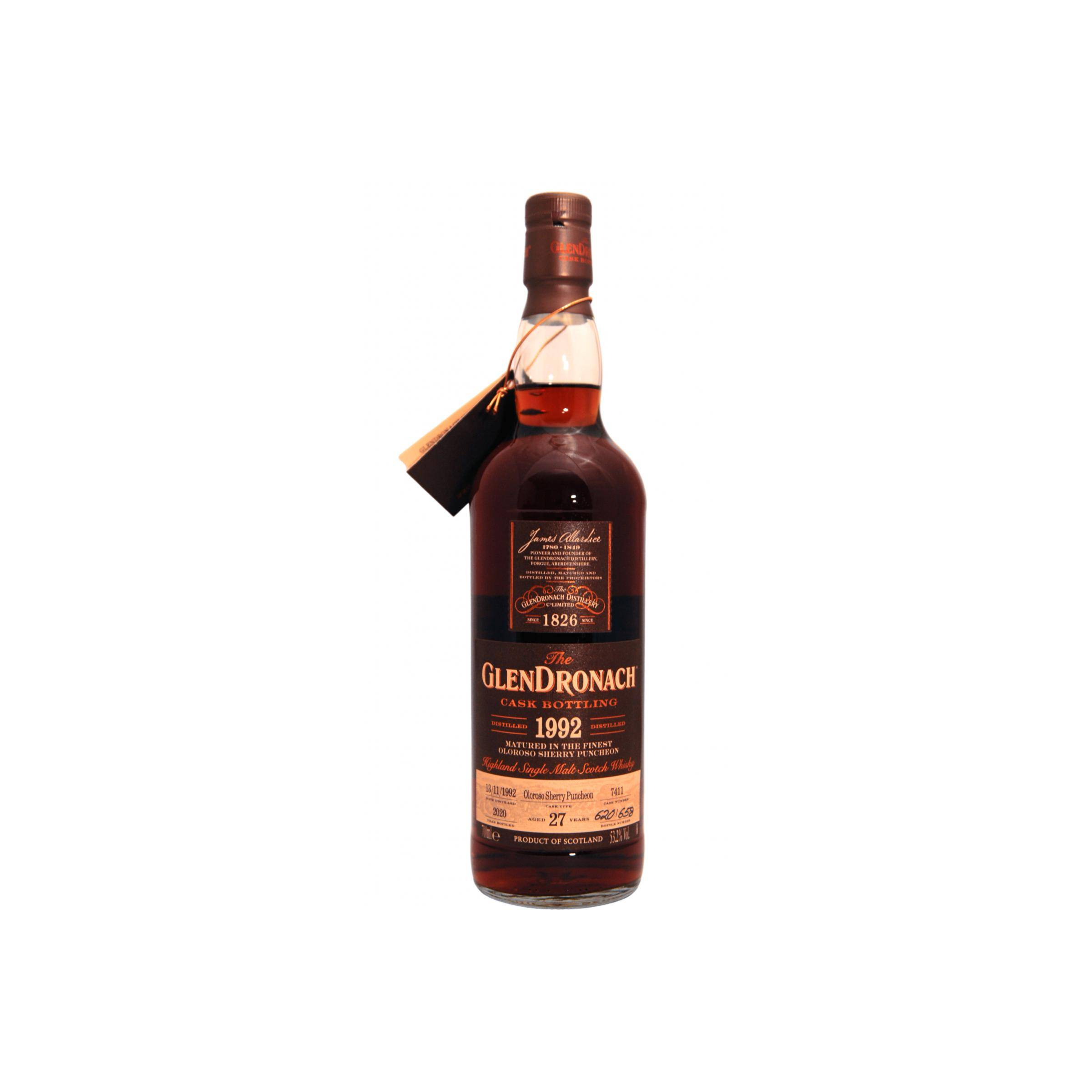 GlenDronach 1992 27 Years Single Malt Whisky 2