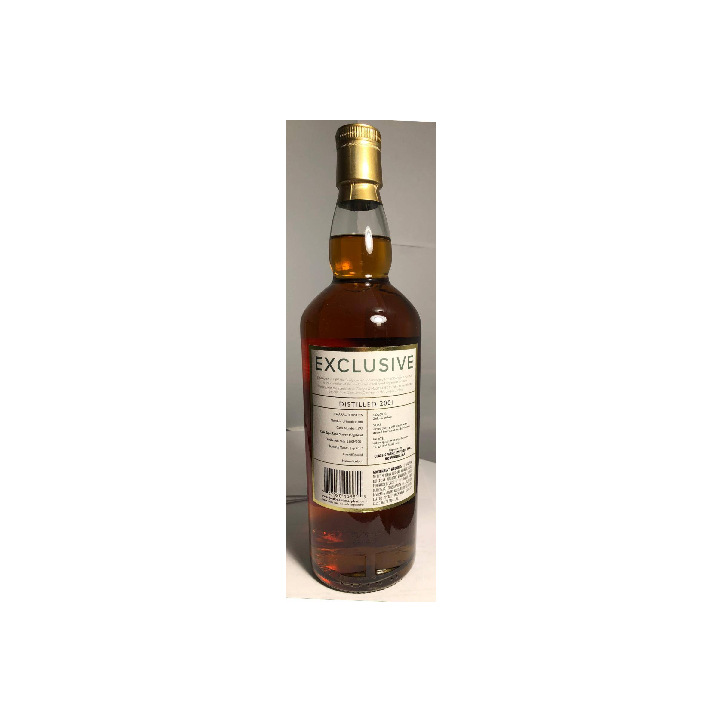 The Glenturret 2001 10 Years Single Malt Whisky 2