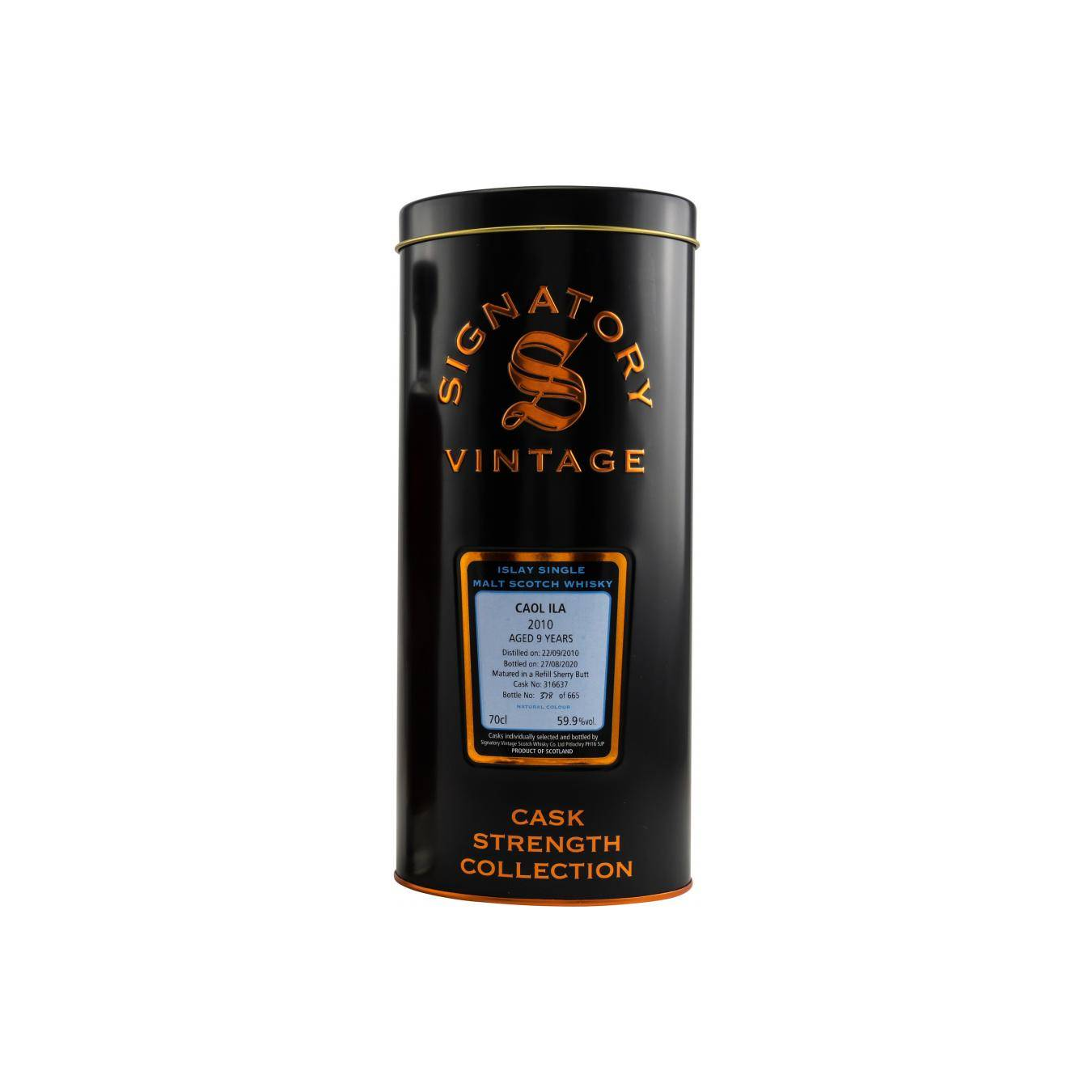 Caol Ila Cask Strength Collection 2010 9 Years Single Malt Whisky 2