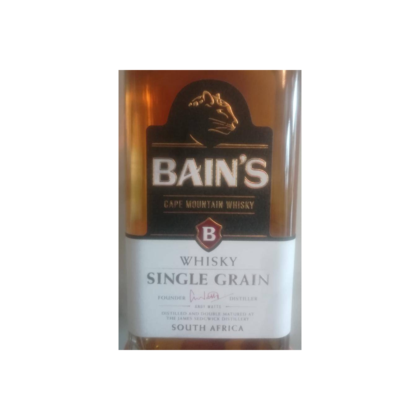 Bain's Cape Mountain Whisky 2