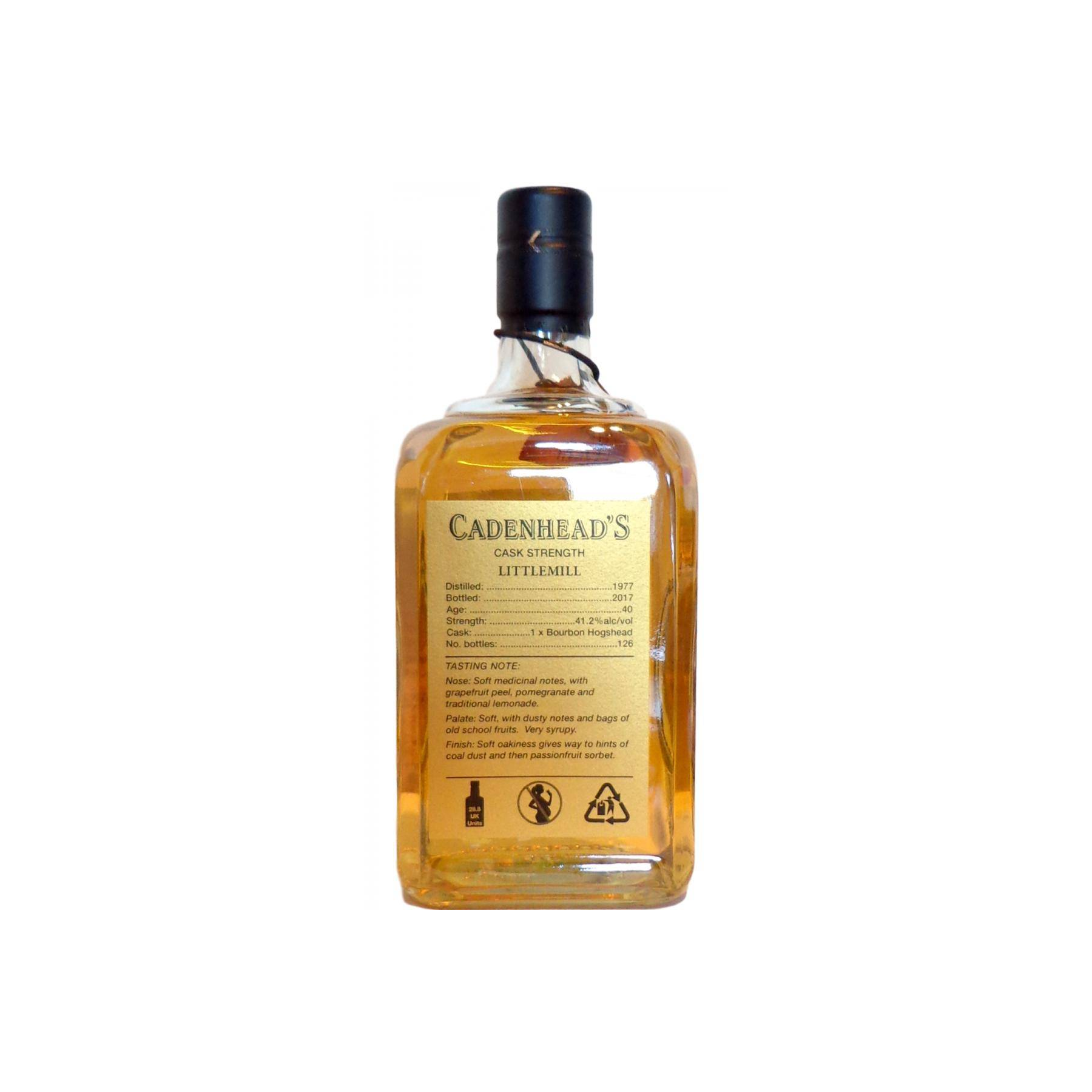Littlemill Single Cask 1977 40 Years Single Malt Whisky 2
