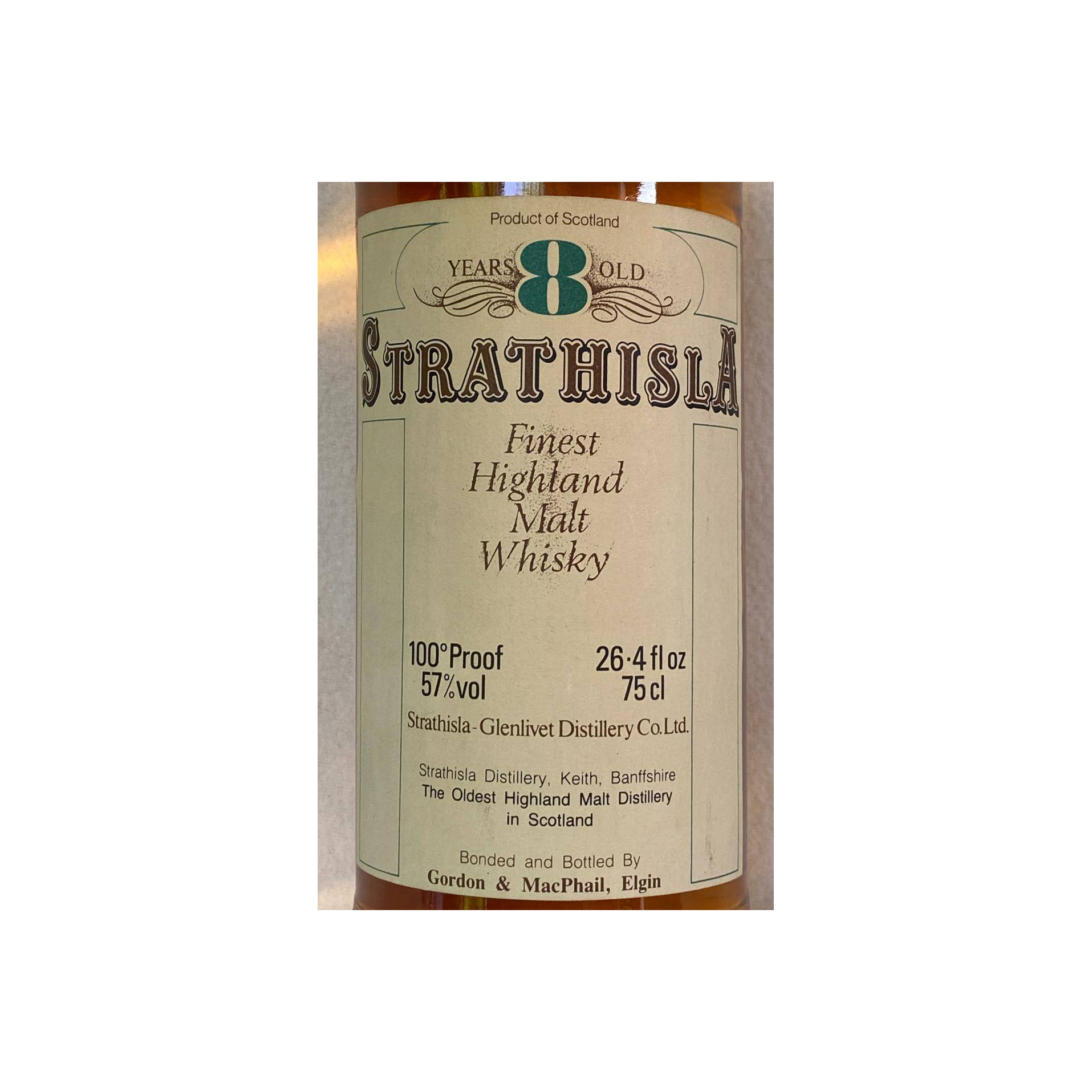 Strathisla 8 Years Single Malt Whisky 2
