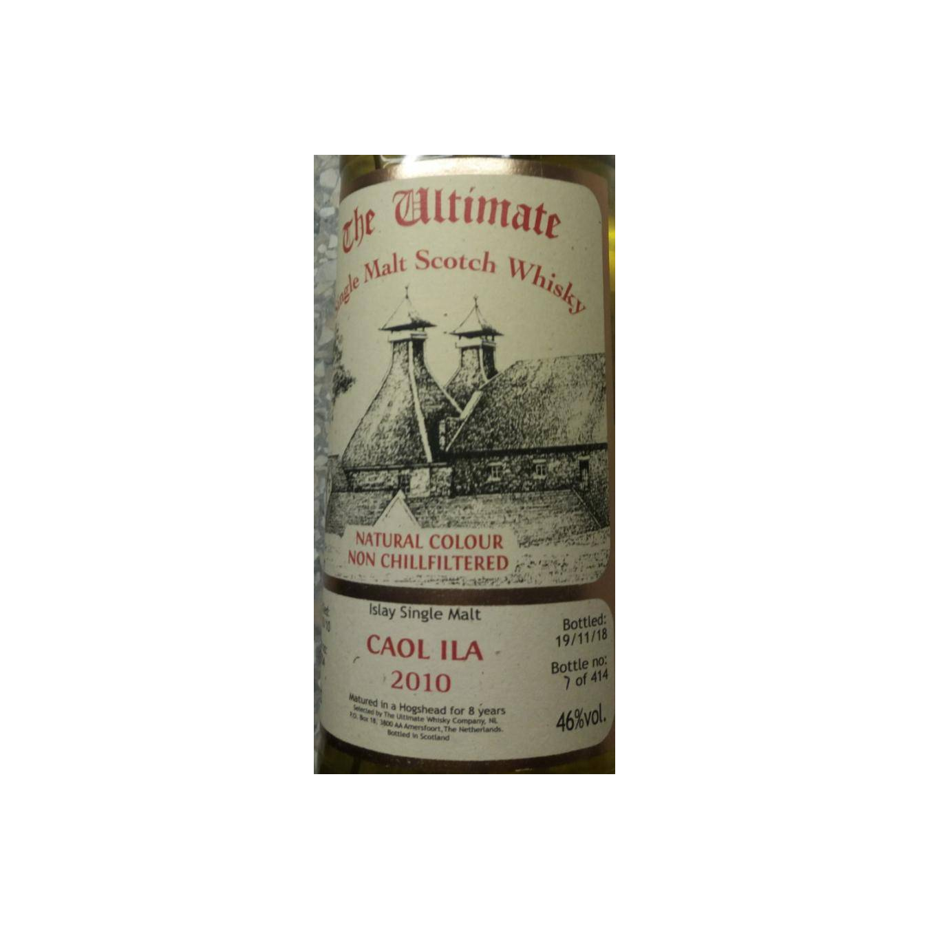 Caol Ila The Ultimate 2010 8 Years Single Malt Whisky