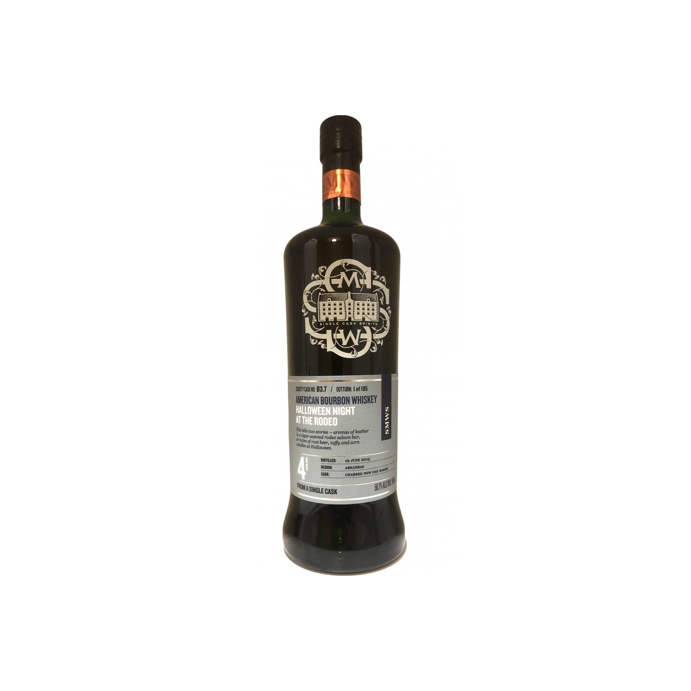 The Scotch Malt Whisky Society 2015 4 Years Bourbon Whisky