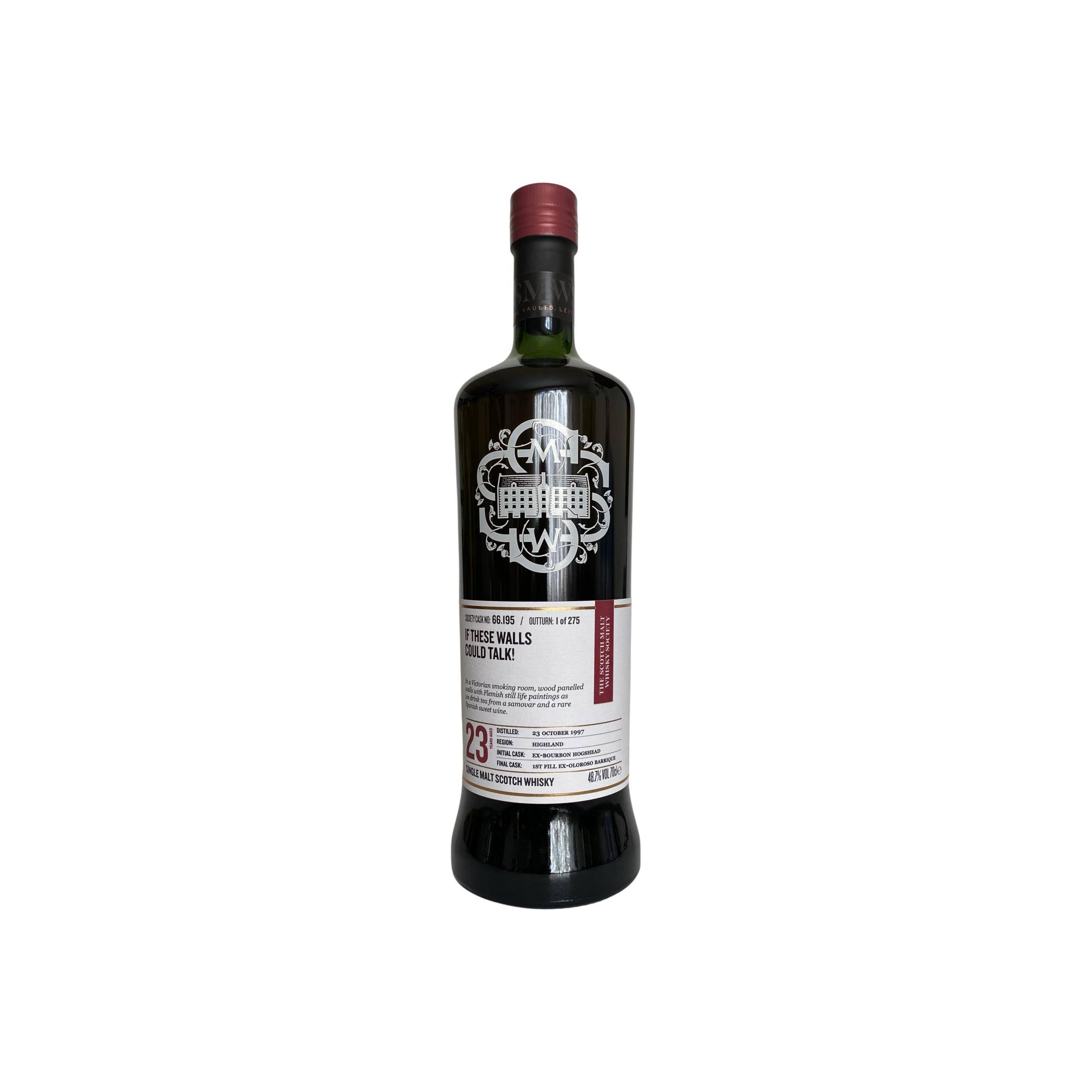 The Scotch Malt Whisky Society 1997 23 Years Single Malt Whisky