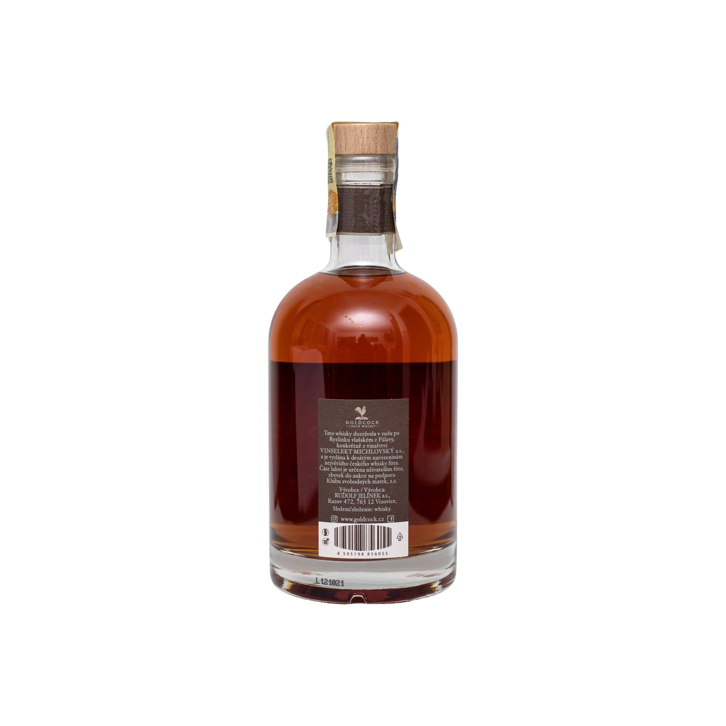 Gold Cock Single Cask 2008 10 Years Single Malt Whisky 2