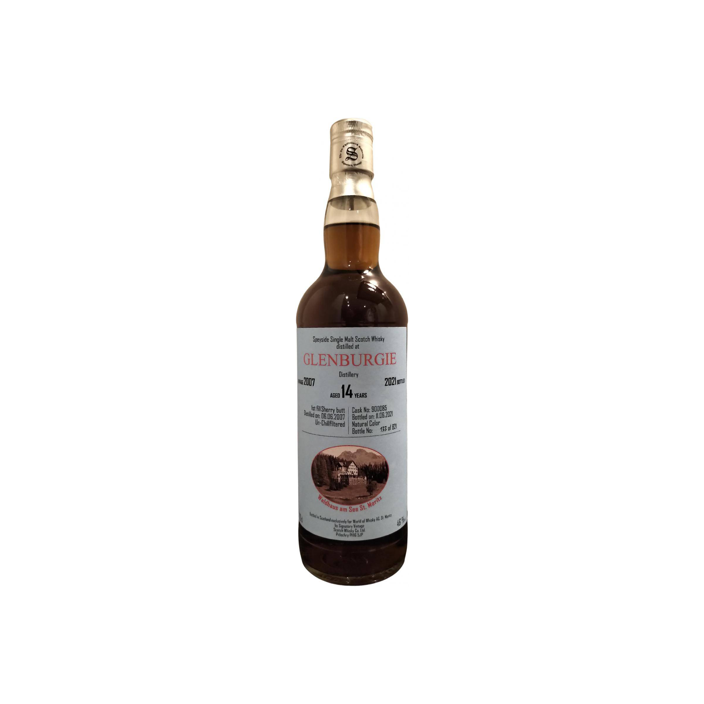 Glenburgie 2007 14 Years Single Malt Whisky