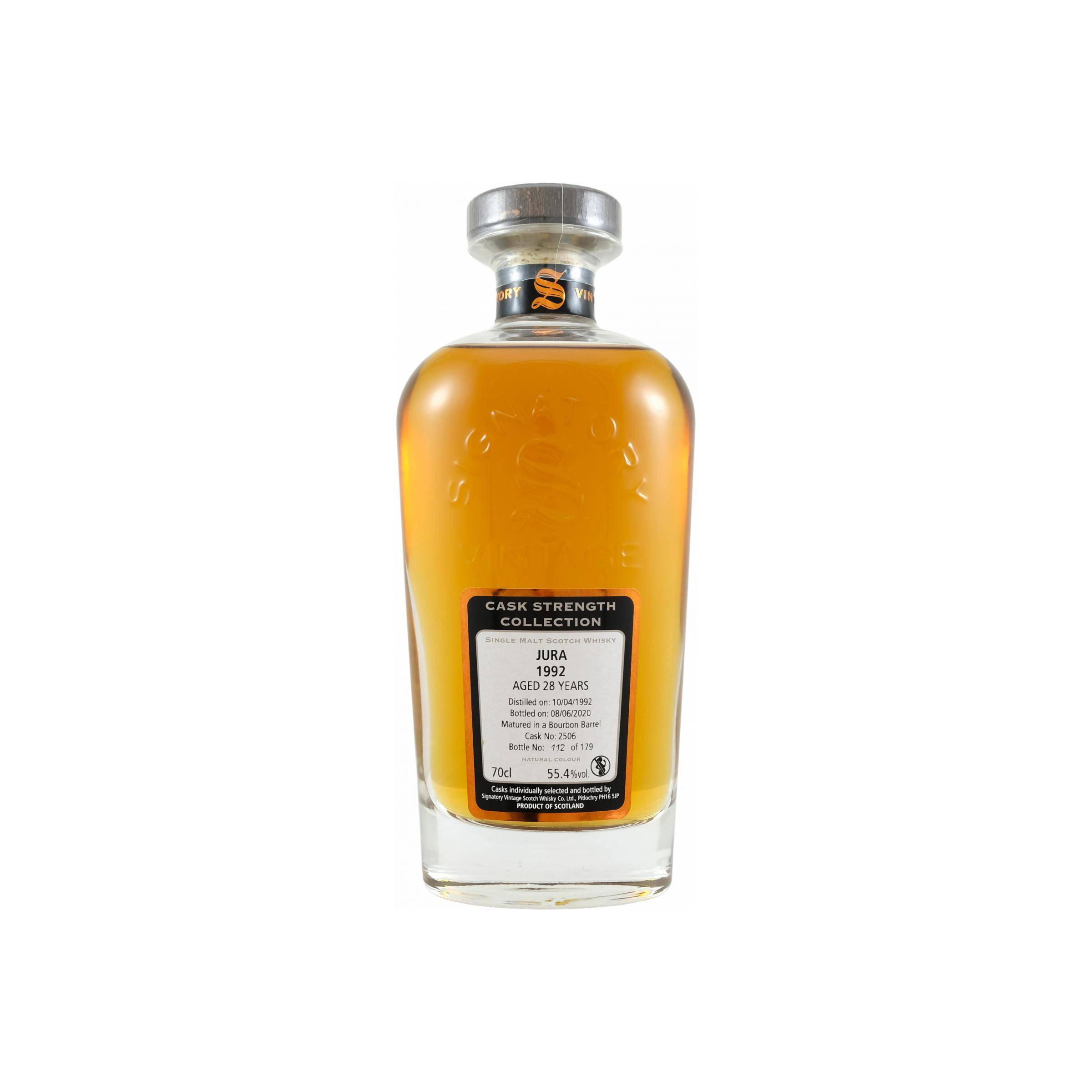 Jura Cask Strength Collection 1992 28 Years Single Malt Whisky