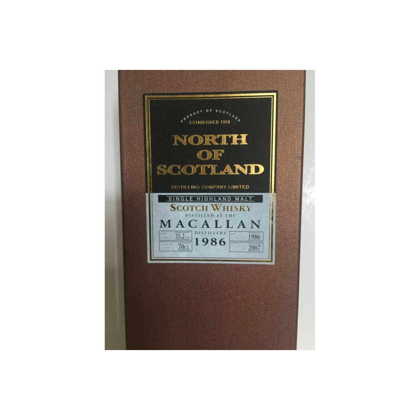 The Macallan 1986 21 Years Single Malt Whisky 3