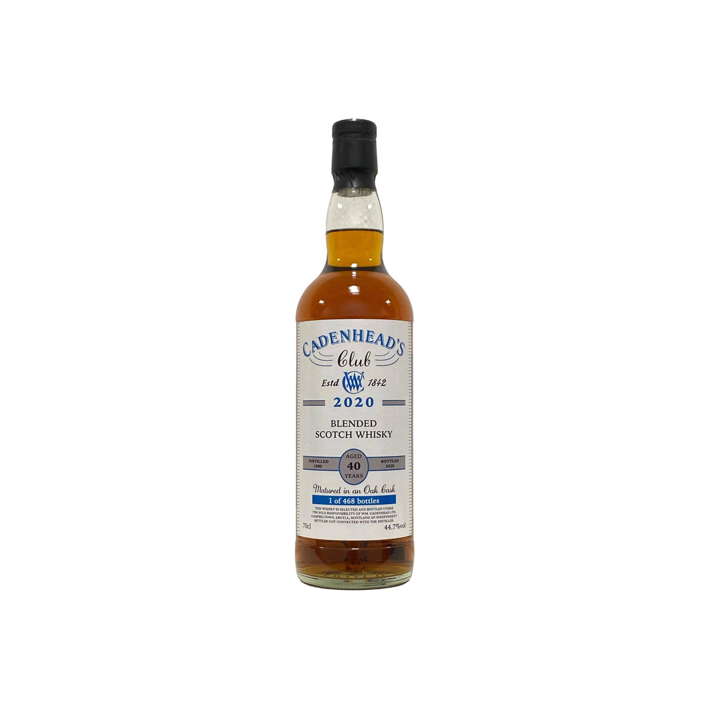 Cadenhead 1980 40 Years Blended Whisky 3