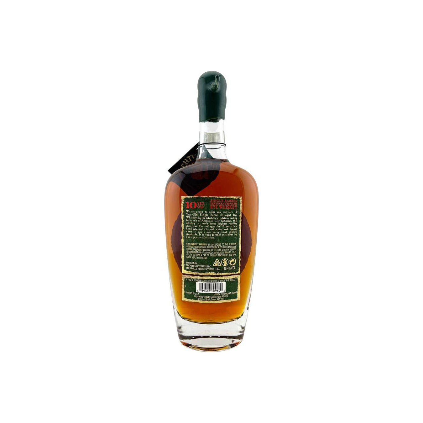 Michter's 10 Years Rye Whisky 2