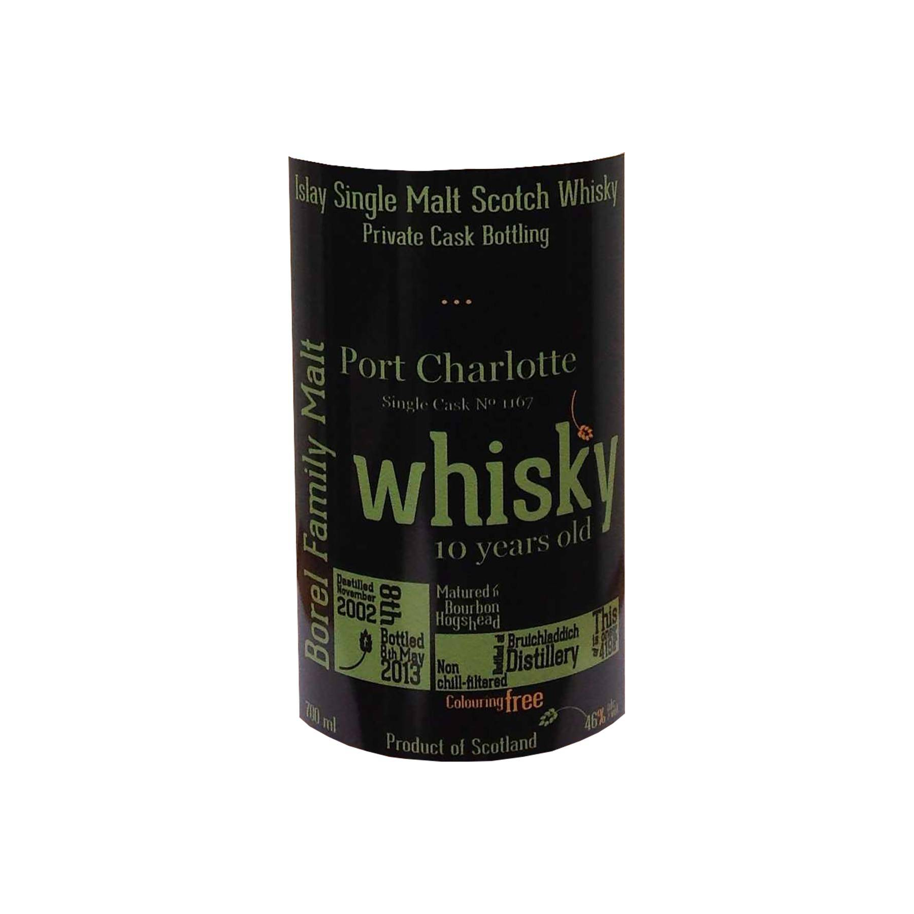Port Charlotte 2002 10 Years Single Malt Whisky 2