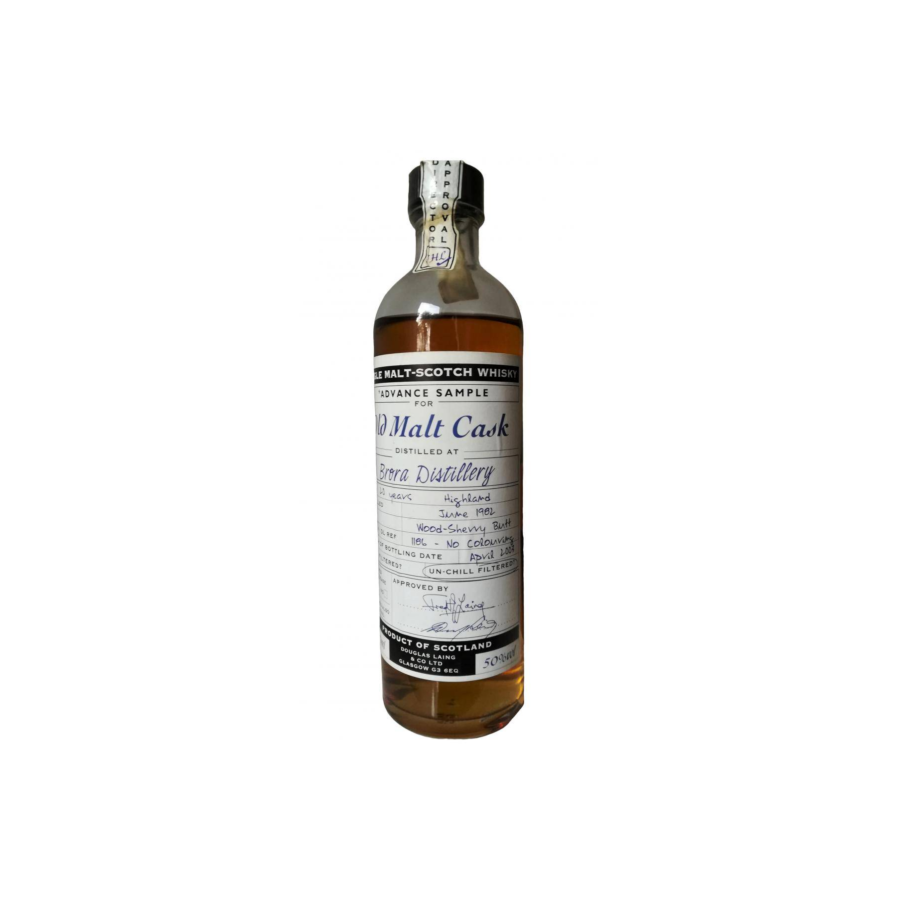 Brora 1982 20 Years Single Malt Whisky 3
