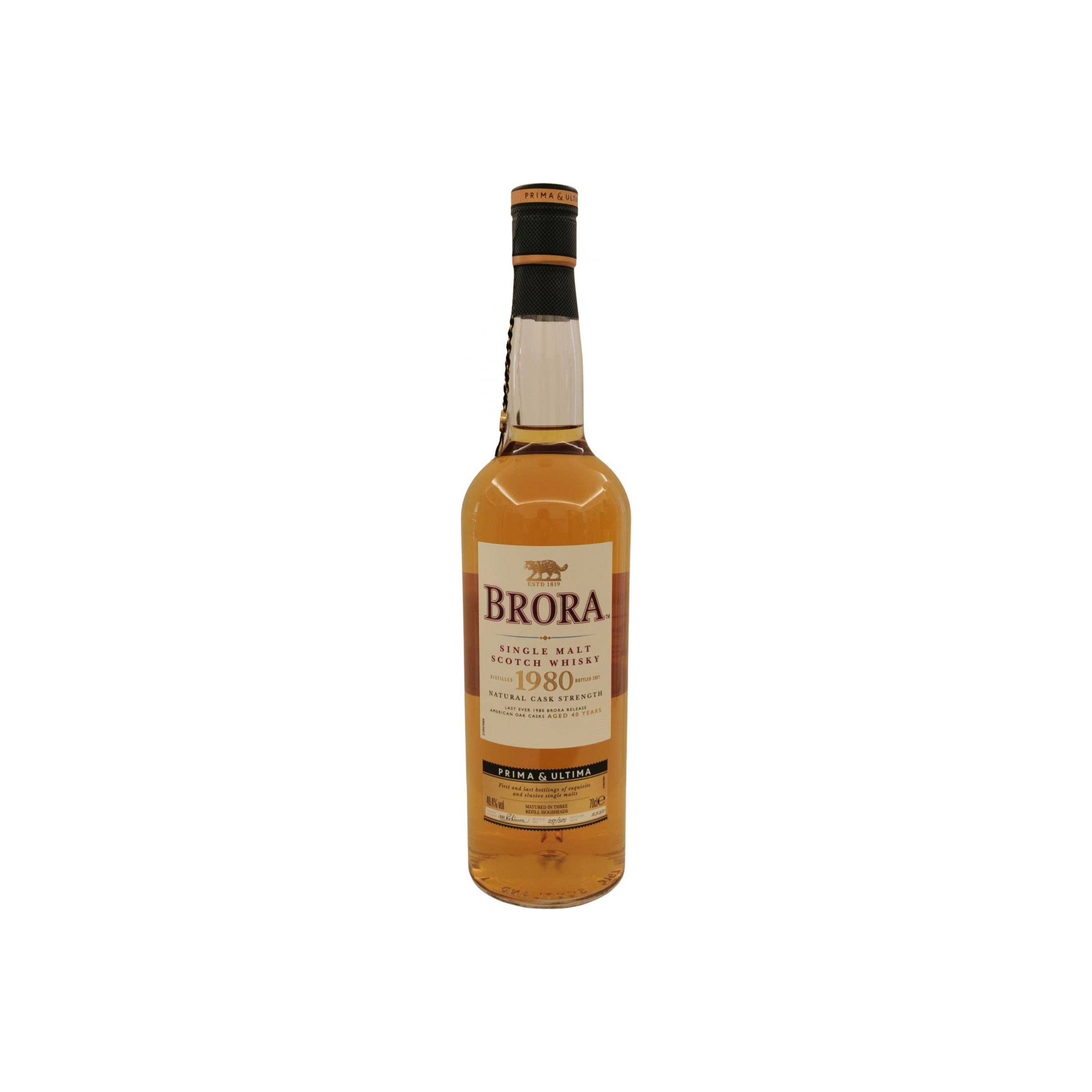 Brora 1980 40 Years Single Malt Whisky