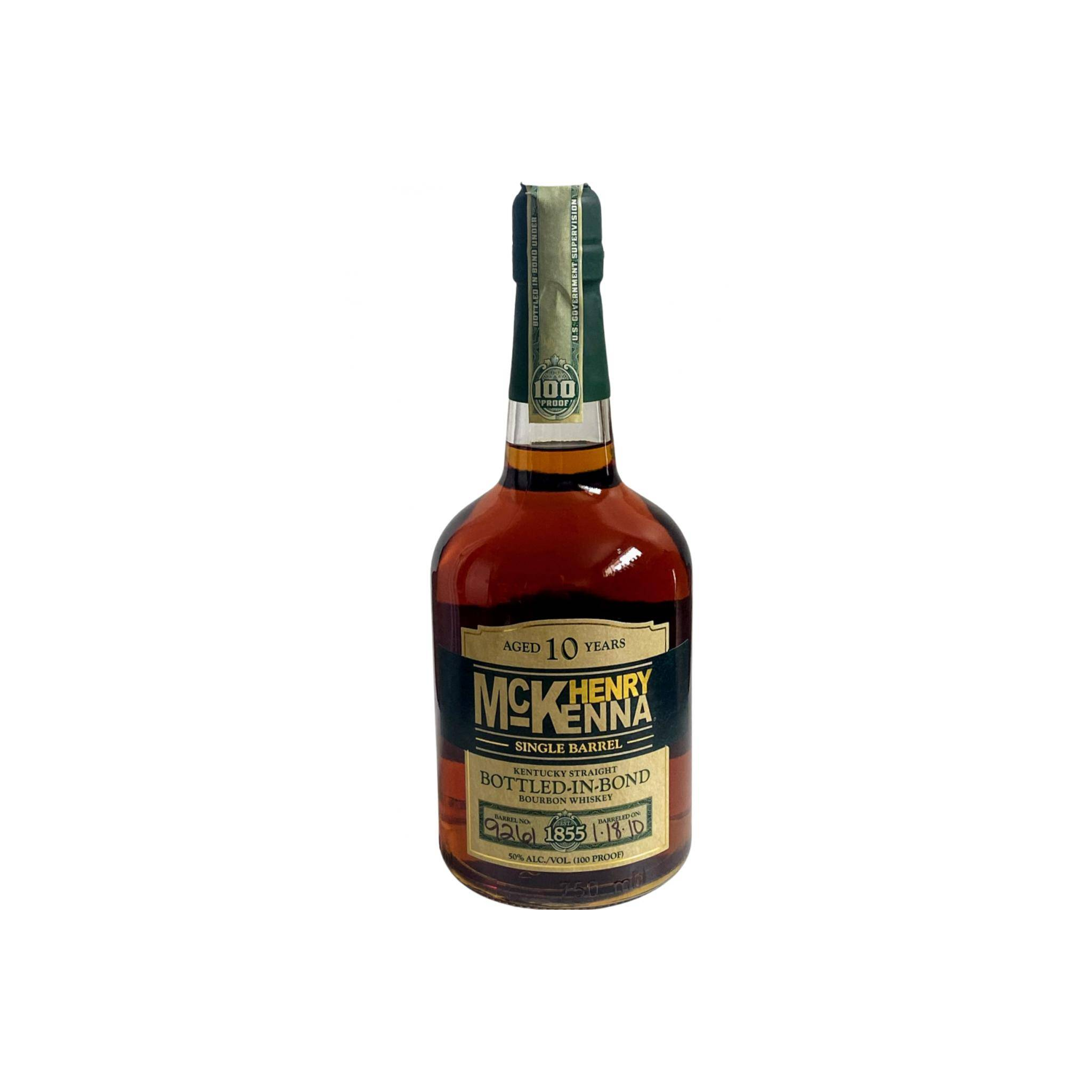 Henry McKenna Single Cask 2010 10 Years Bourbon Whisky