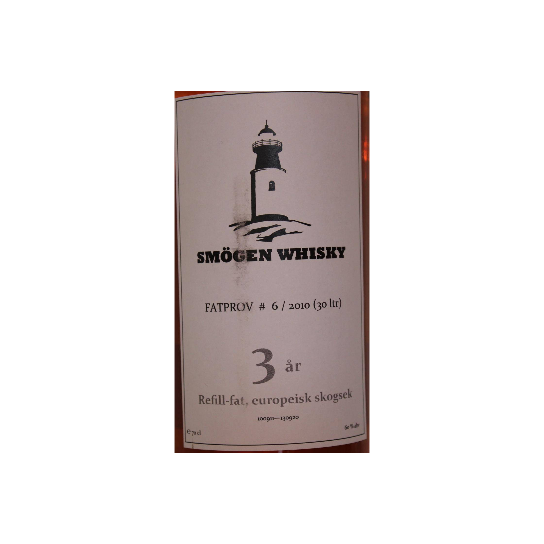 The Scotch Malt Whisky Society 2010 3 Years Single Malt Whisky 2