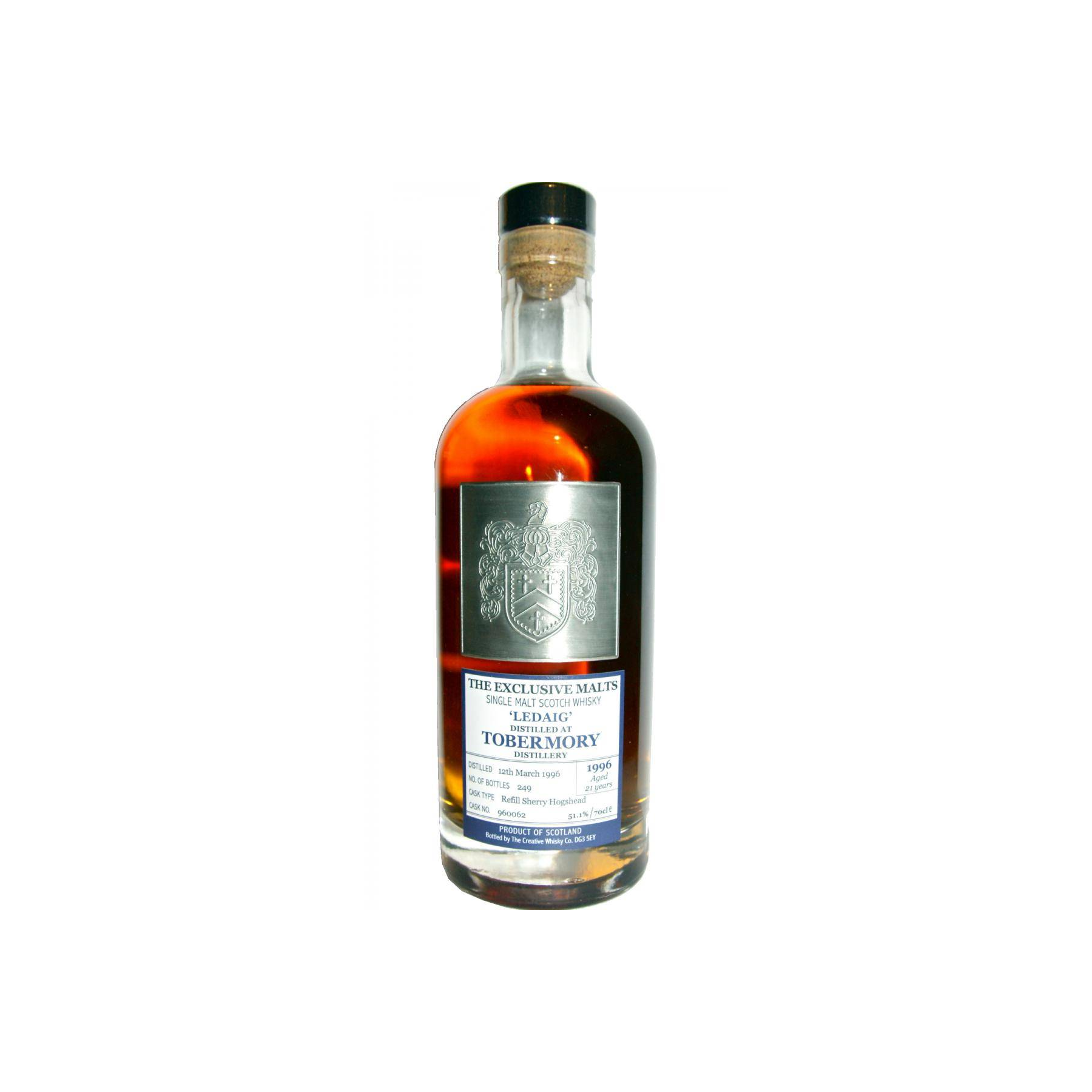 Tobermory 1996 21 Years Single Malt Whisky