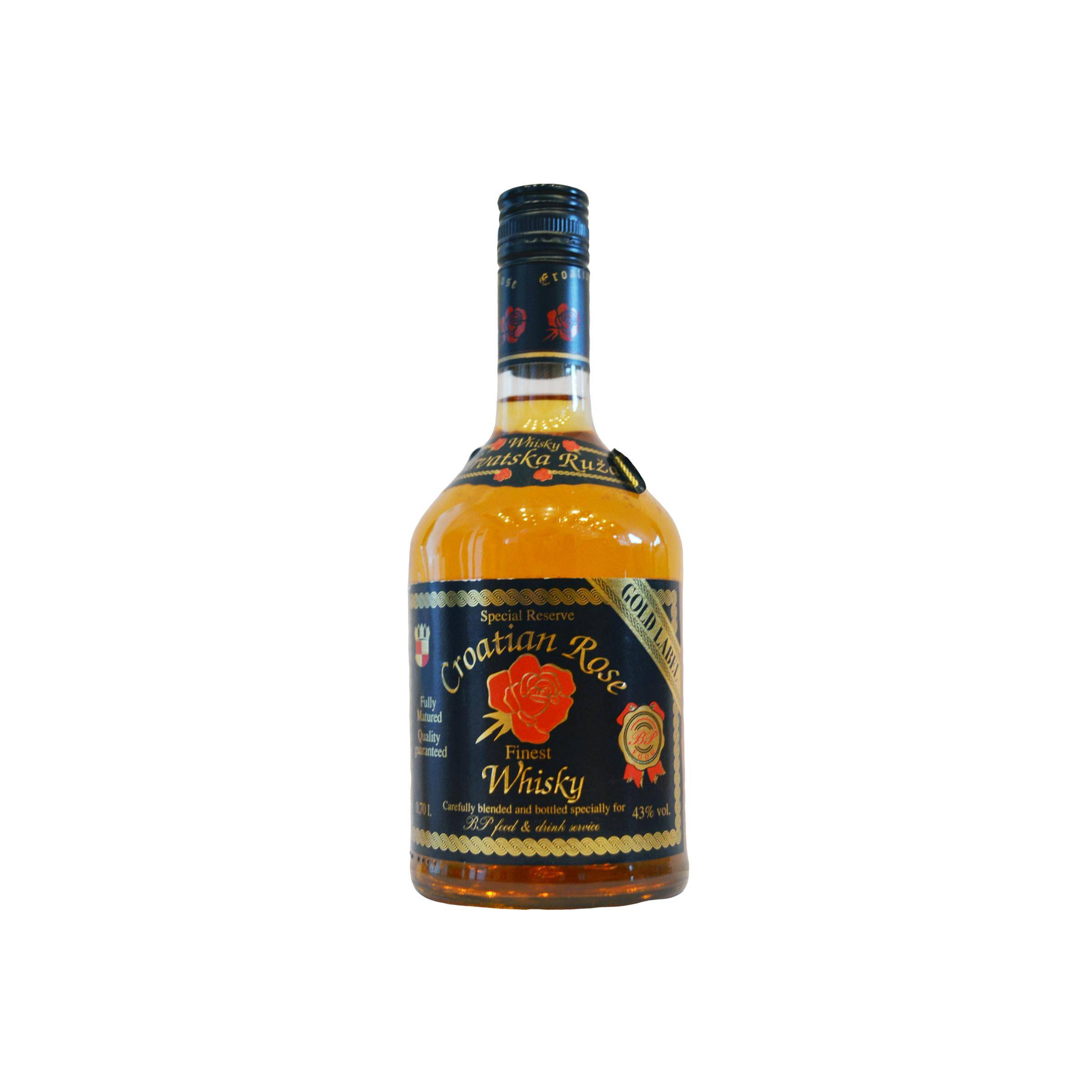 Croatian Rose Finest Whisky