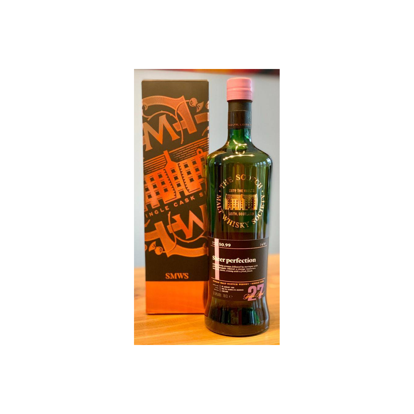The Scotch Malt Whisky Society 1990 27 Years Single Malt Whisky