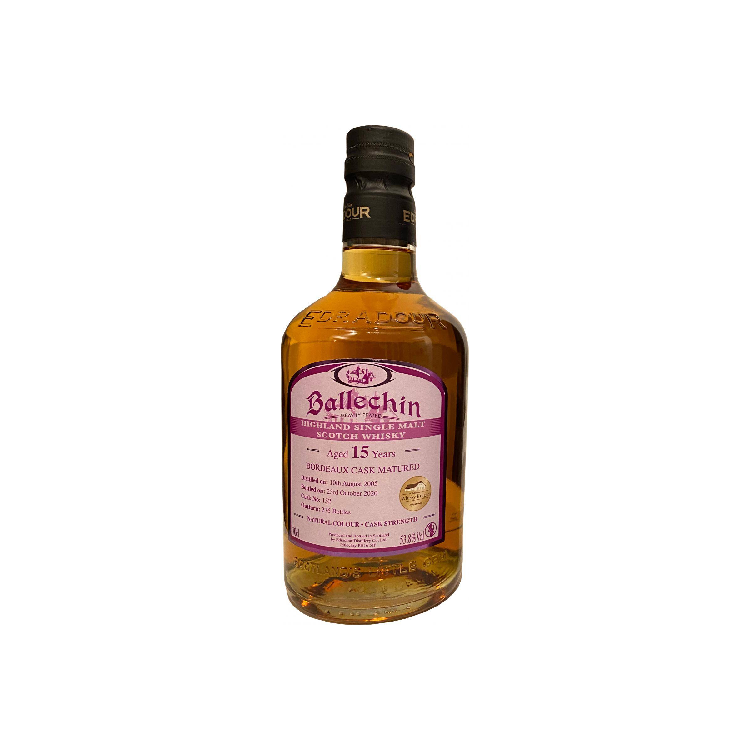Ballechin 2005 15 Years Single Malt Whisky